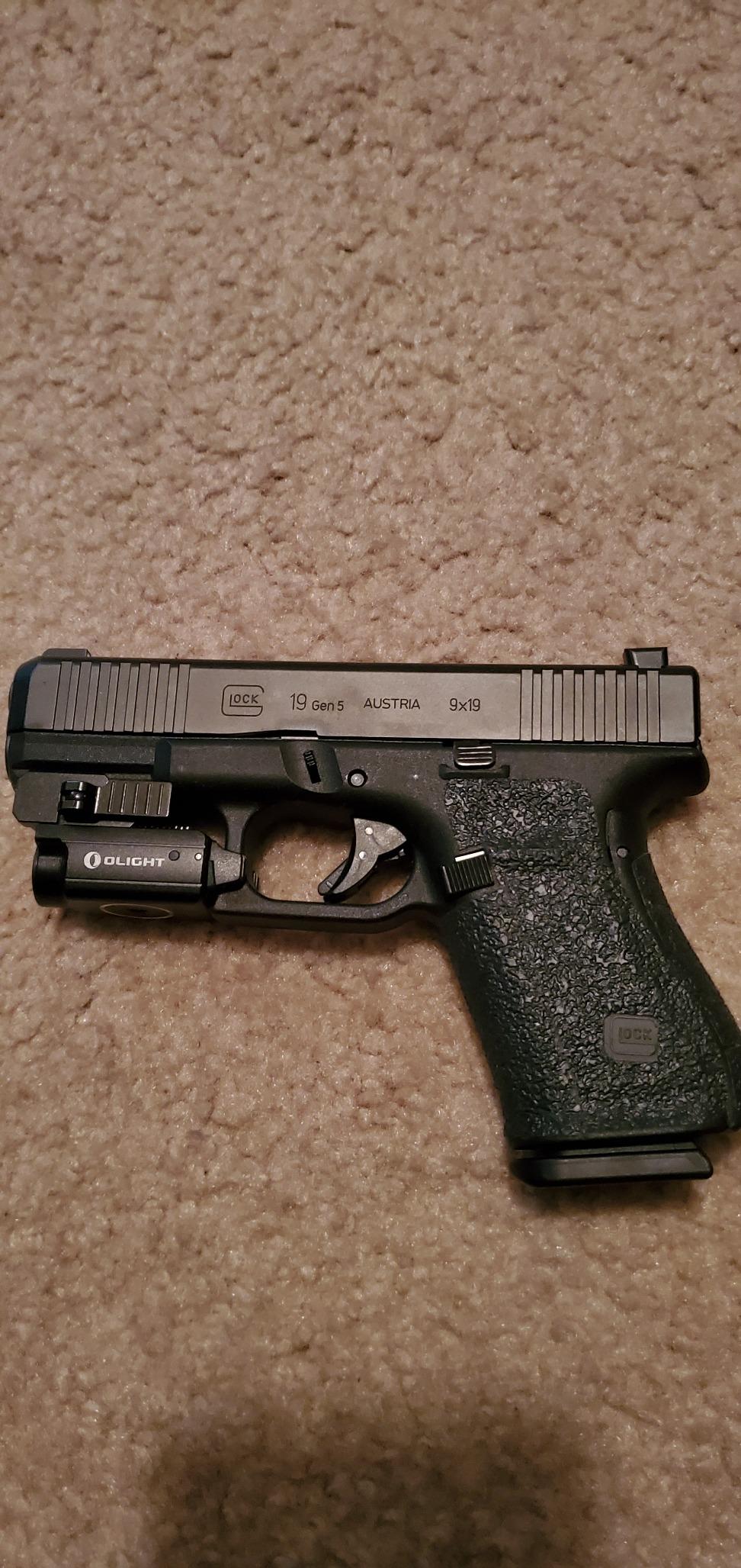 OLIGHT PL-Mini 2 Compact Weaponlight for GL and 1913 Picatinny Rails | 600 Lumens Tactical Flashlight with Magnetic USB Rechargeable Built-in Battery and Adjustable Rail Mount customer photo 1