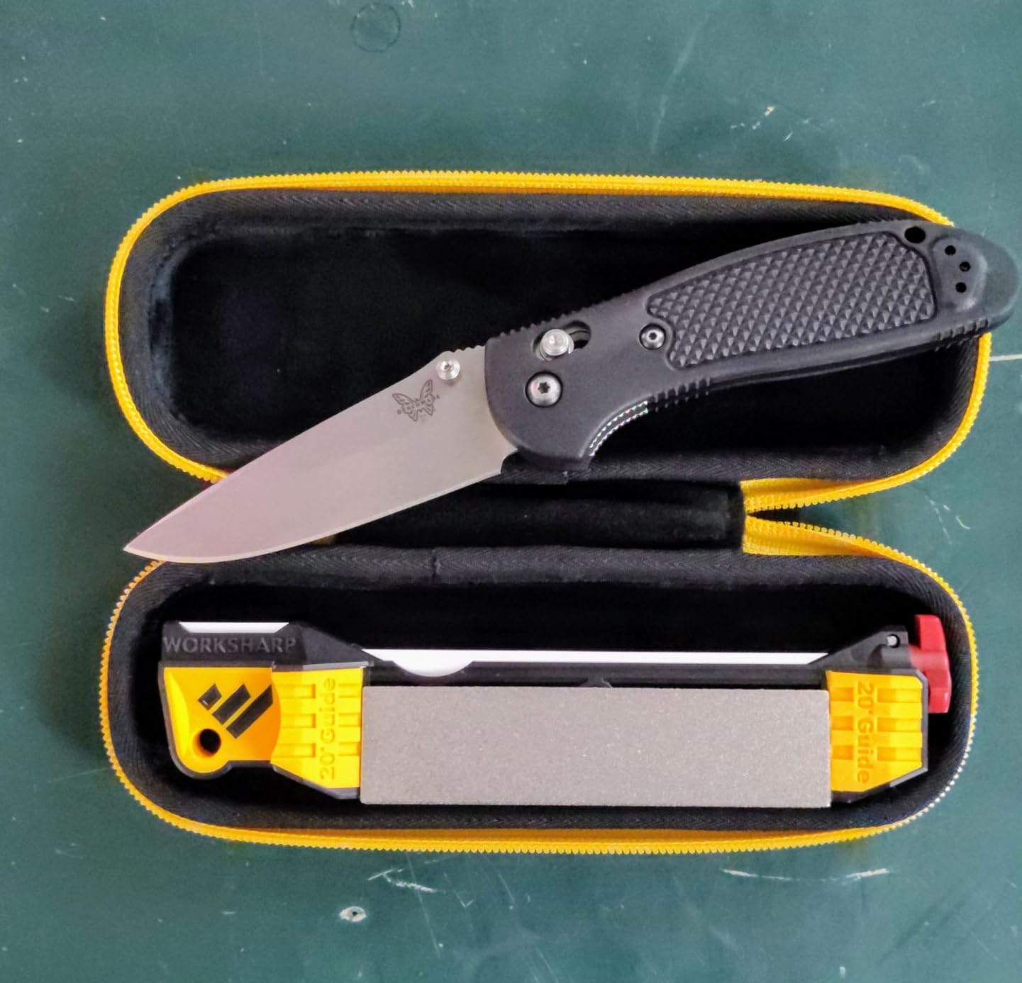 Benchmade - Griptilian Knife, Plain Edge, Nylon Handle customer photo 1