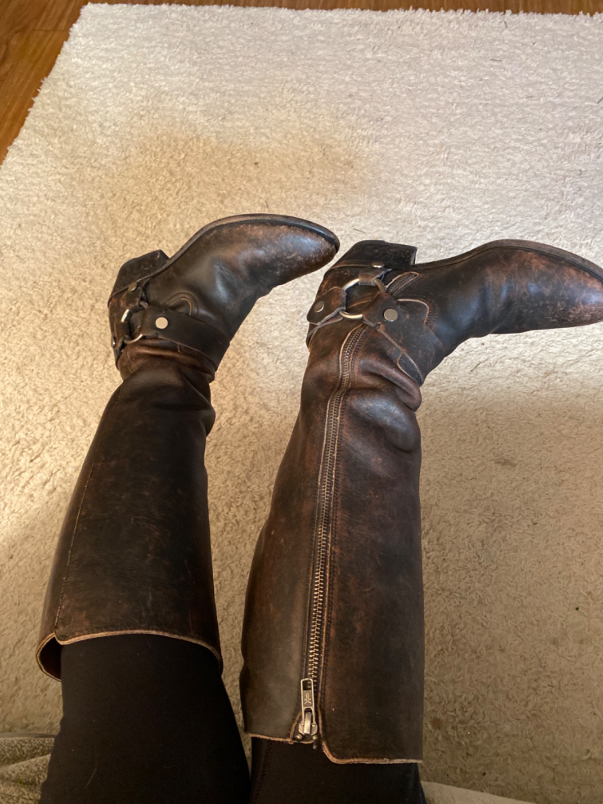 Frye Carson Harness Tall customer photo 1