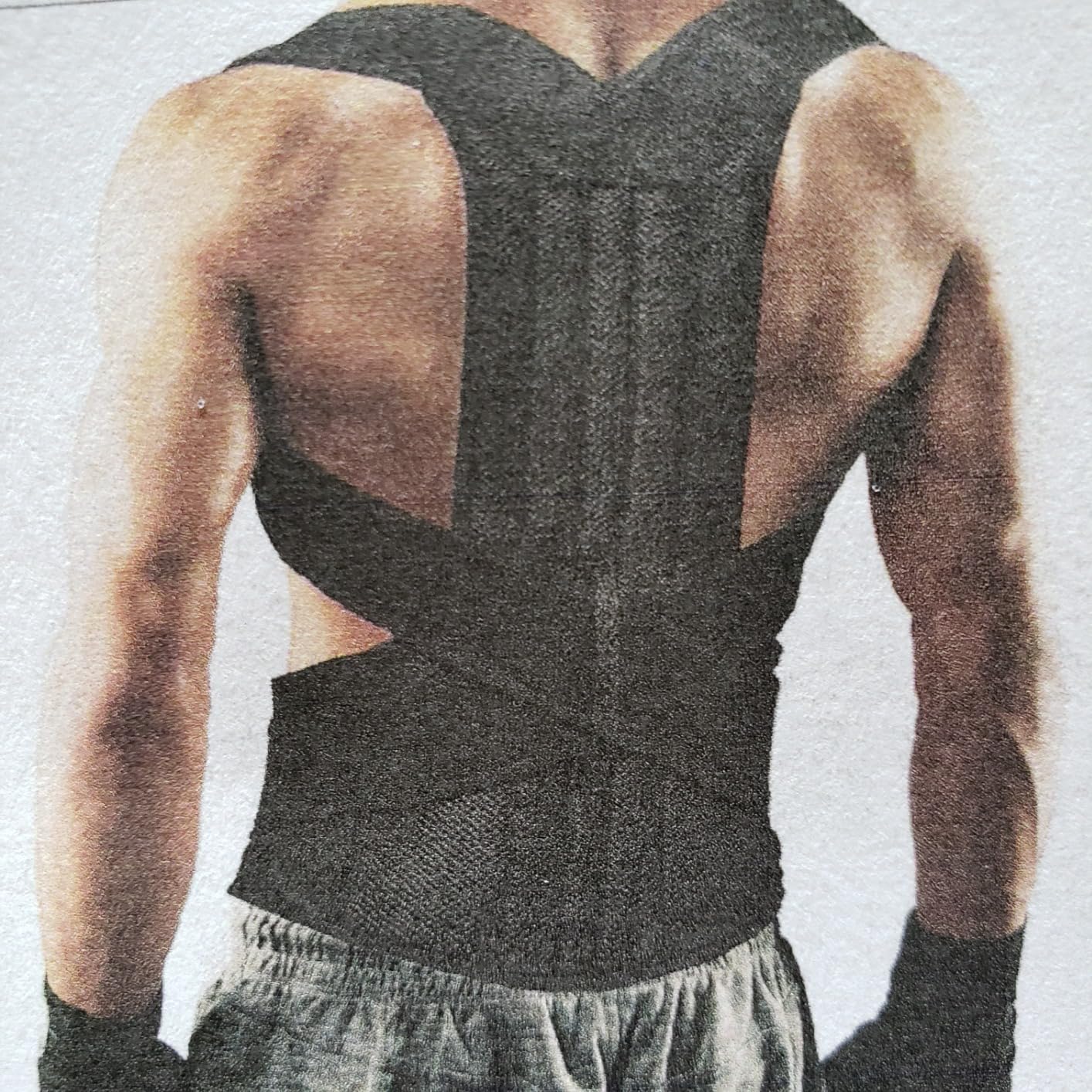 Fitsupport Back Brace Posture Corrector for Women and Men Back Lumbar Support Shoulder Posture Support for Improve Posture Provide and Back Pain Relief Large(Pack of 1) customer photo 2