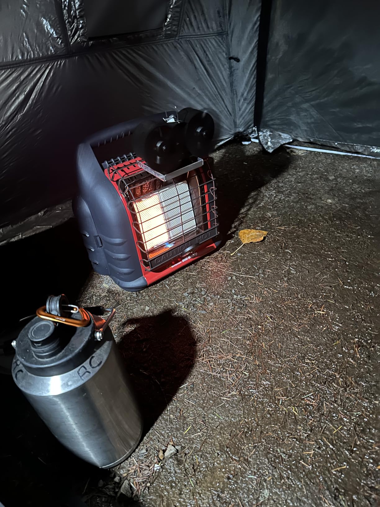 Mr. Heater 18,000 BTU Big Buddy Heater NF | 4,000, Heats up to 450 square feet of enclosed space, Automatic low oxygen shut-off system (ODS) customer photo 2