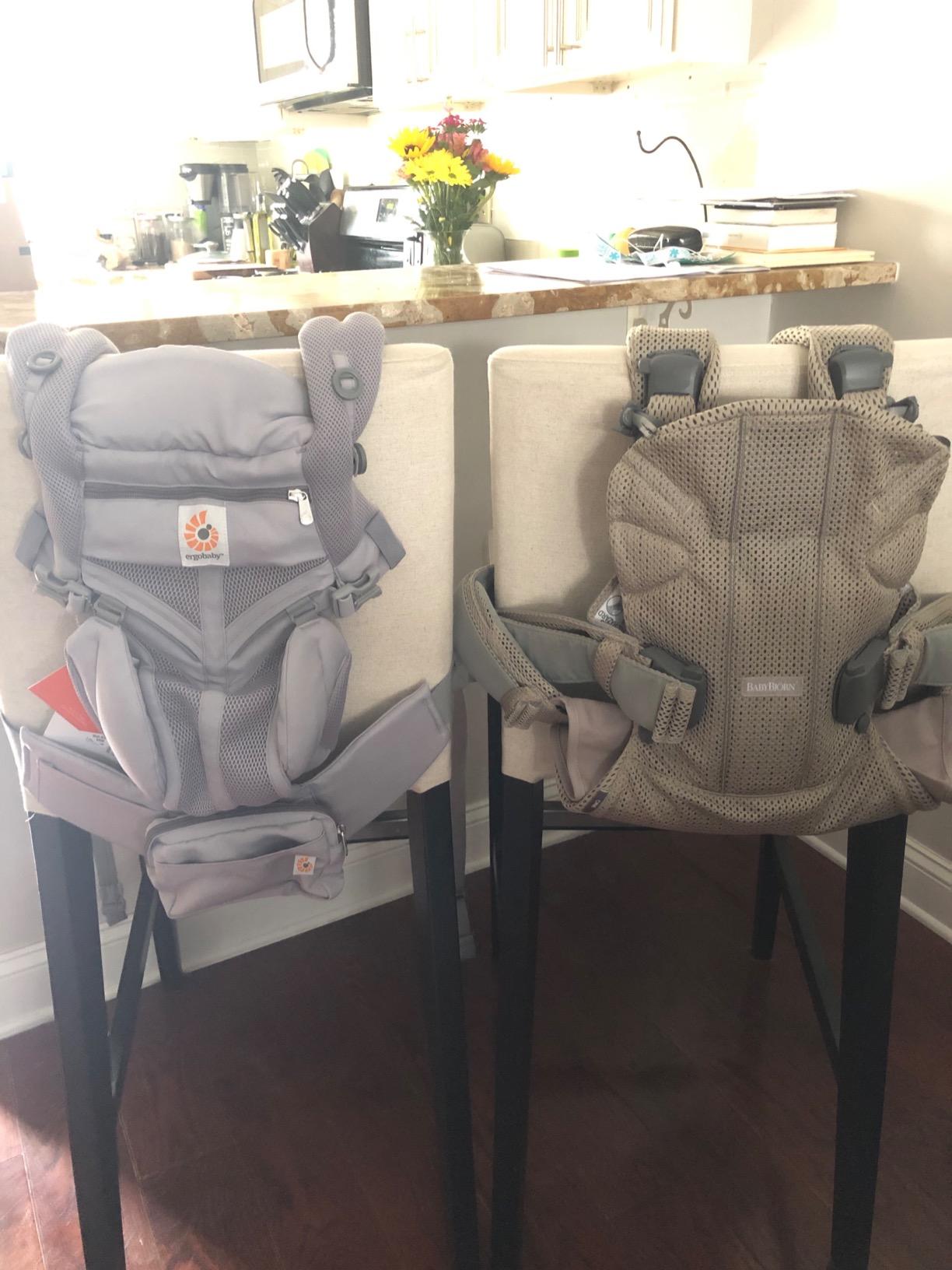BabyBjorn Baby Carrier One Air, Mesh, Anthracite | 3D Mesh Baby Carrier for Newborn to Toddler with Ergonomic Support customer photo 2