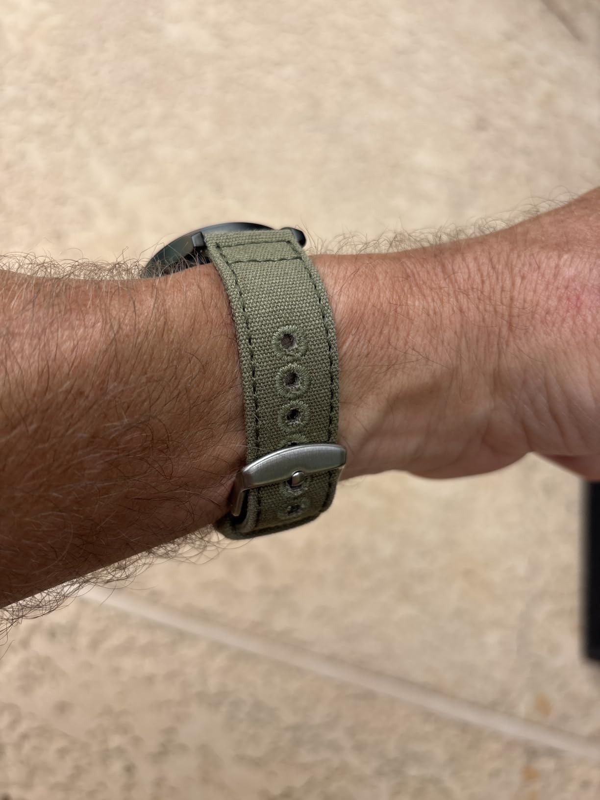 Archer Watch Straps - Canvas Quick Release Watch Bands customer photo 2