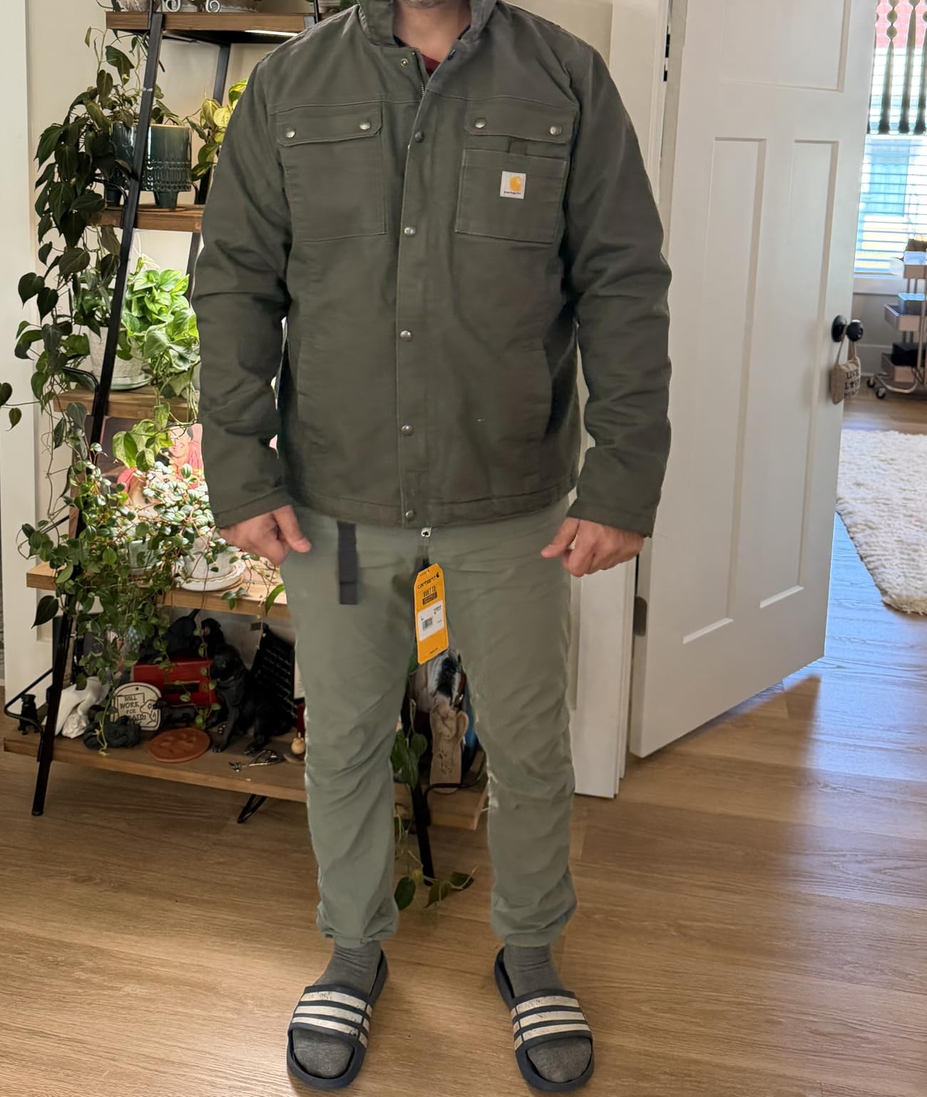 Carhartt Men's Washed Duck Bartlett Jacket customer photo 2