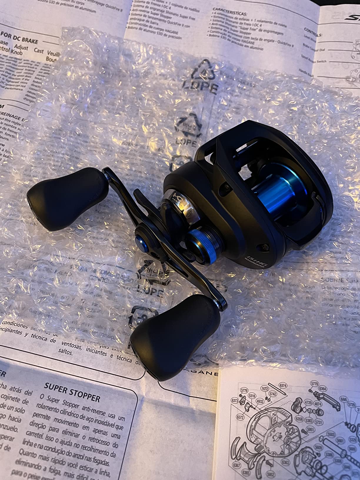 SHIMANO SLX DC - Low Profile Baitcasting Reel with Digital Control Braking System customer photo 1