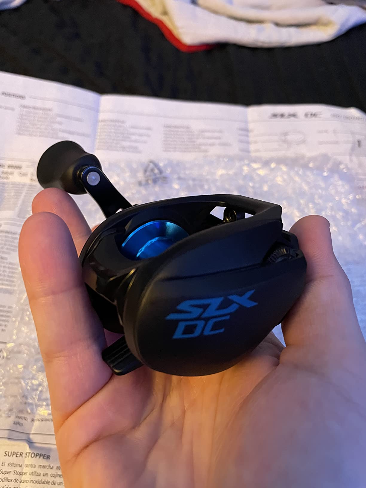 SHIMANO SLX DC - Low Profile Baitcasting Reel with Digital Control Braking System customer photo 2