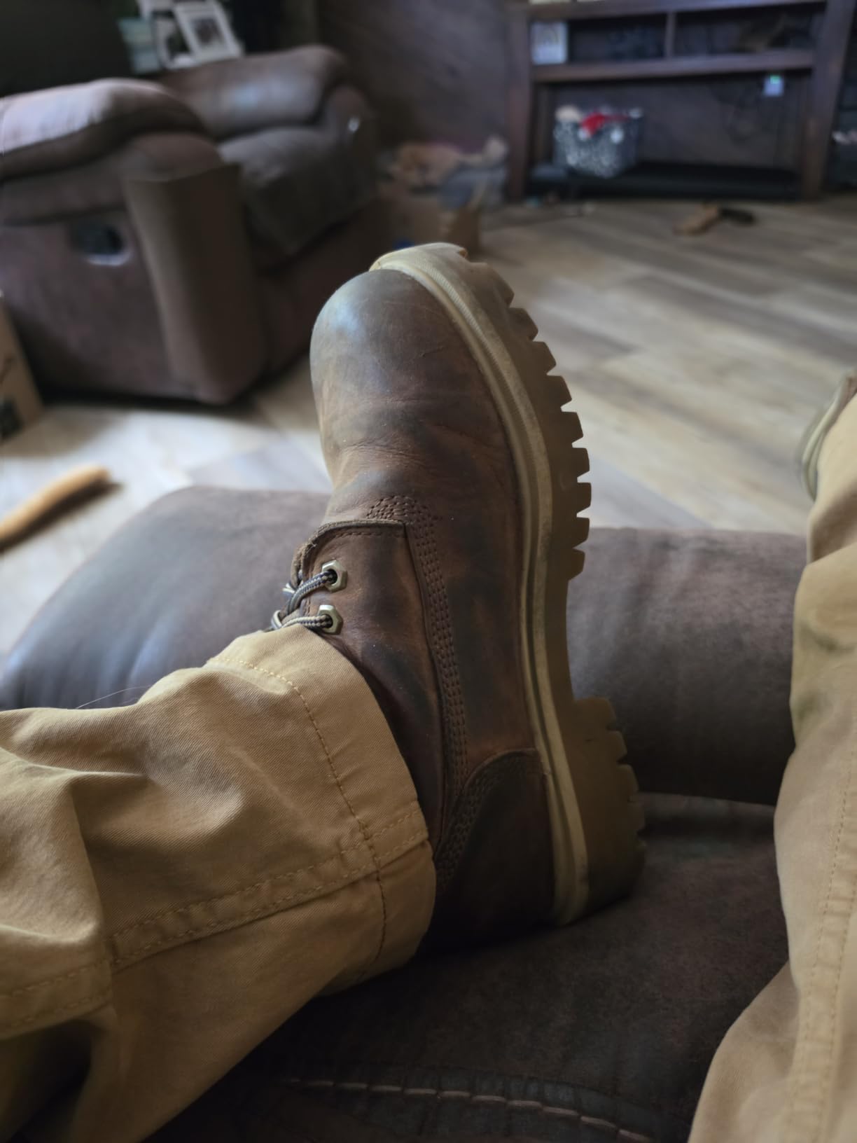 Timberland PRO Men's 6 Direct Attach MaxTRAX Soft Toe Waterproof Insulated Boot customer photo 1