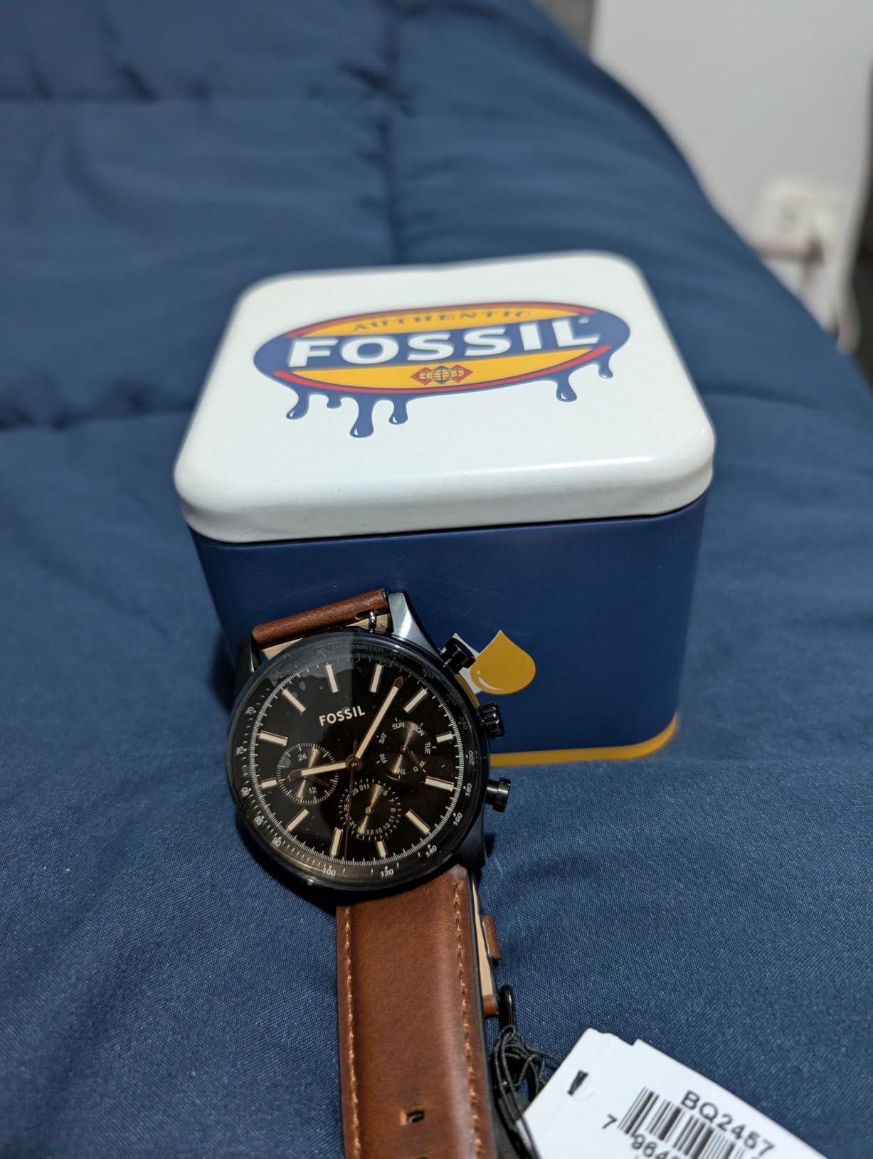 Fossil Sullivan Multifunction Brown Leather Watch BQ2457 customer photo 1