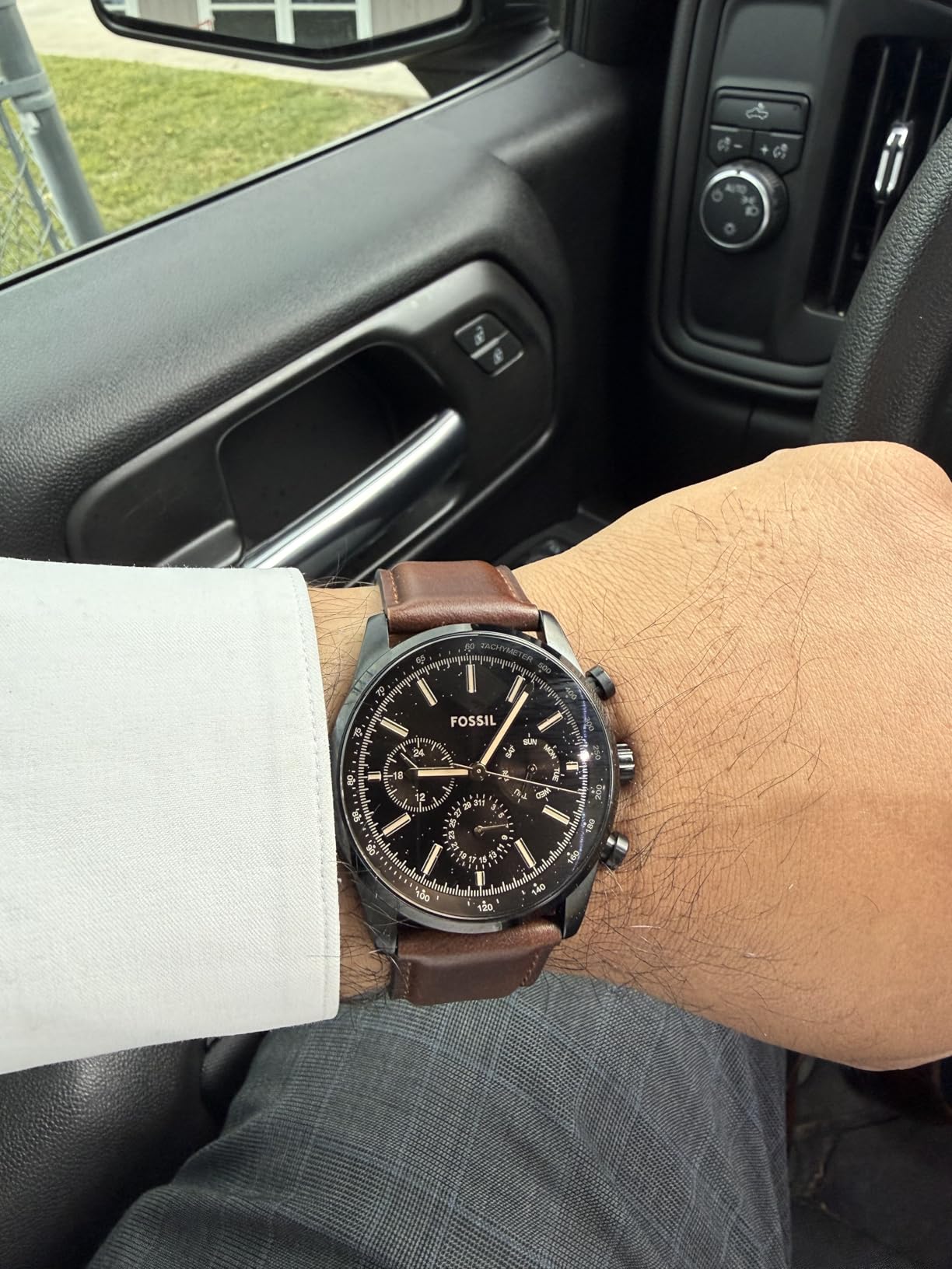 Fossil Sullivan Multifunction Brown Leather Watch BQ2457 customer photo 2