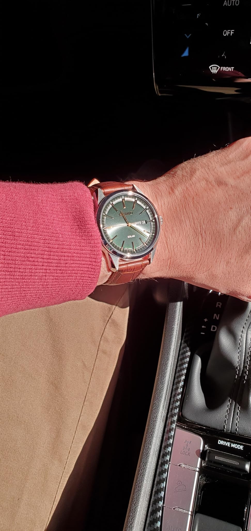 SEIKO Herren-Uhr Quarz Edelstahl mit Edelstahlband SNE525P1 customer photo 2