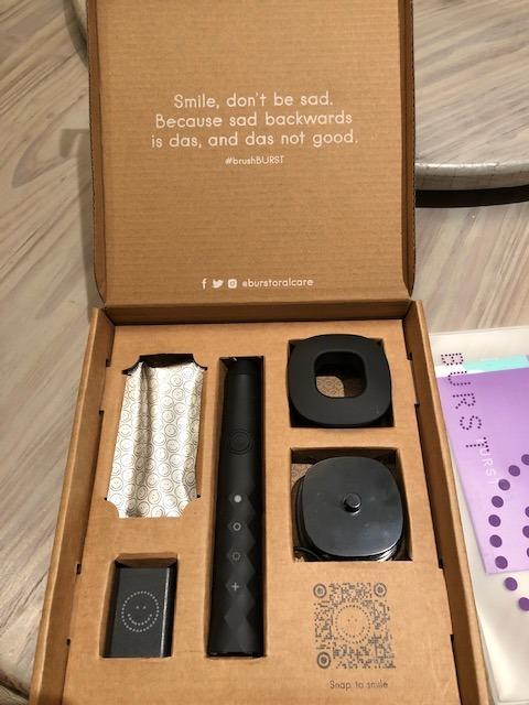 Burst Original Sonic Electric Toothbrush for Adults (Black) | Soft Bristle | Rechargeable Electric Sonic Toothbrush | Deep Clean Stain & Plaque Removal | 3 Modes: Teeth Whitening, Sensitive & Massage customer photo 1