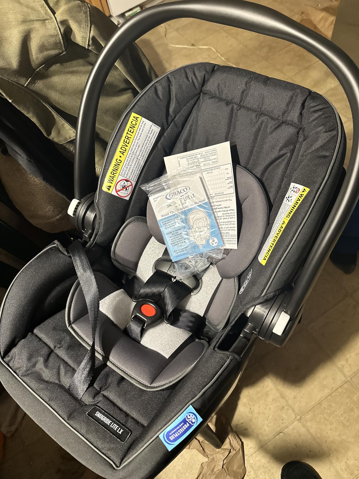 Graco Modes Element Travel System, Baby Car Seat and Stroller Combo, Includes SnugRide Lite LX Infant Car Seat and Reversible Baby Stroller, Canter customer photo 2