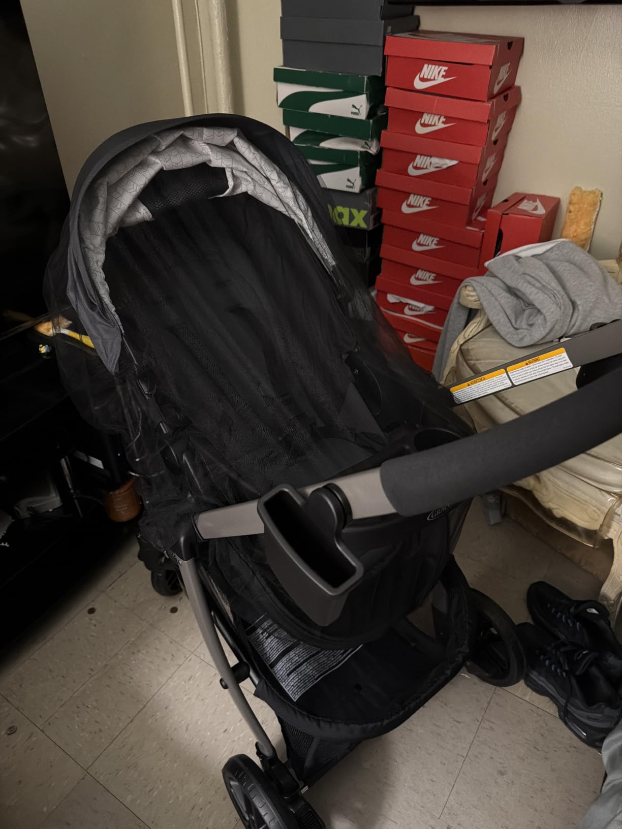 Graco Modes Pramette Travel System - Stroller & Car Seat Combo, 3-in-1 Stroller Modes, Includes Graco SnugRide 35 Infant Car Seat, Ellington customer photo 2