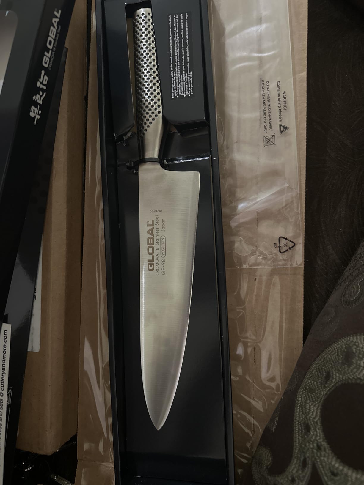 Global Model X Chef's Knife - Made in Japan, 8