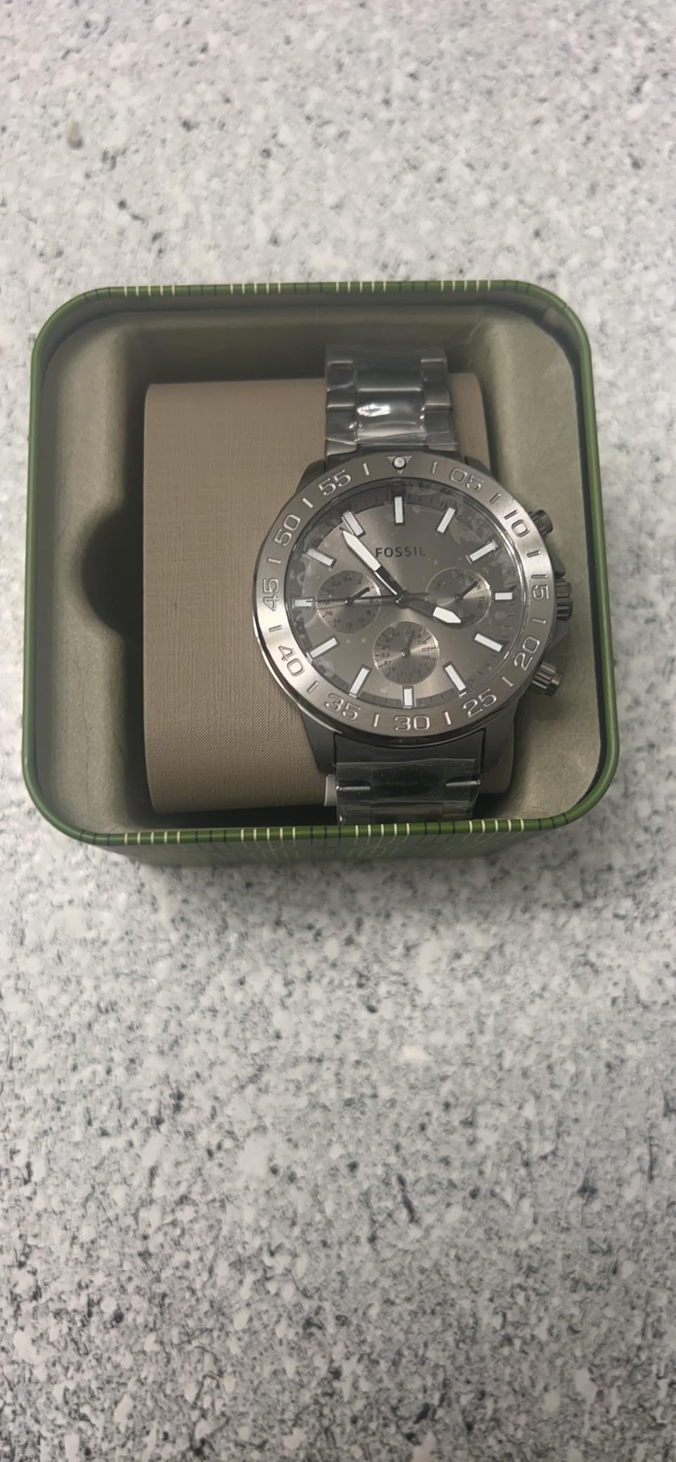 Bannon Multifunction Smoke Stainless Steel Watch customer photo 1