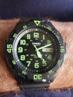 Casio MRW200H Series Unisex Analog Watch, 100M WR, Stainless Steel Case, Quartz Movement customer photo 1