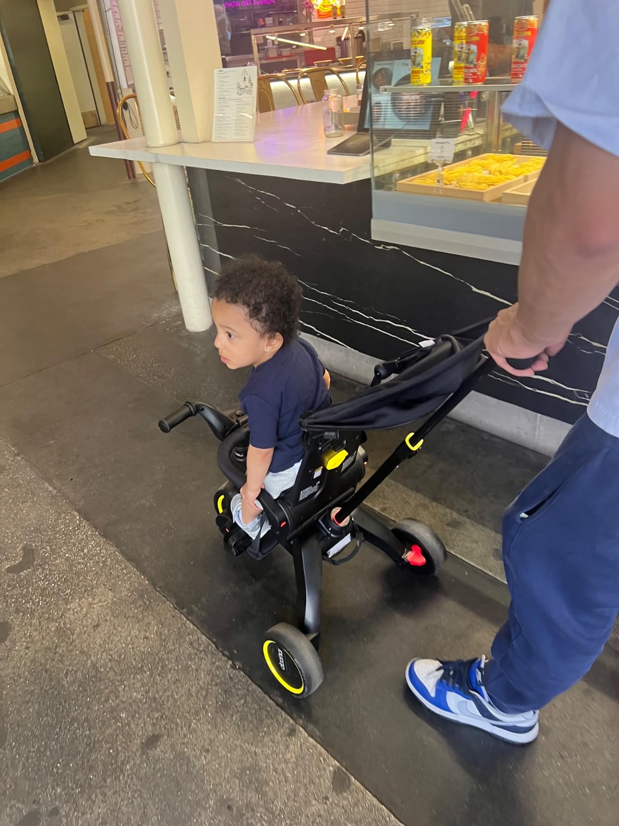 Doona Liki Trike, Midnight Edition - 5-in-1 Compact, Foldable Tricycle - Suitable for Toddlers 10 to 36 Months customer photo 2