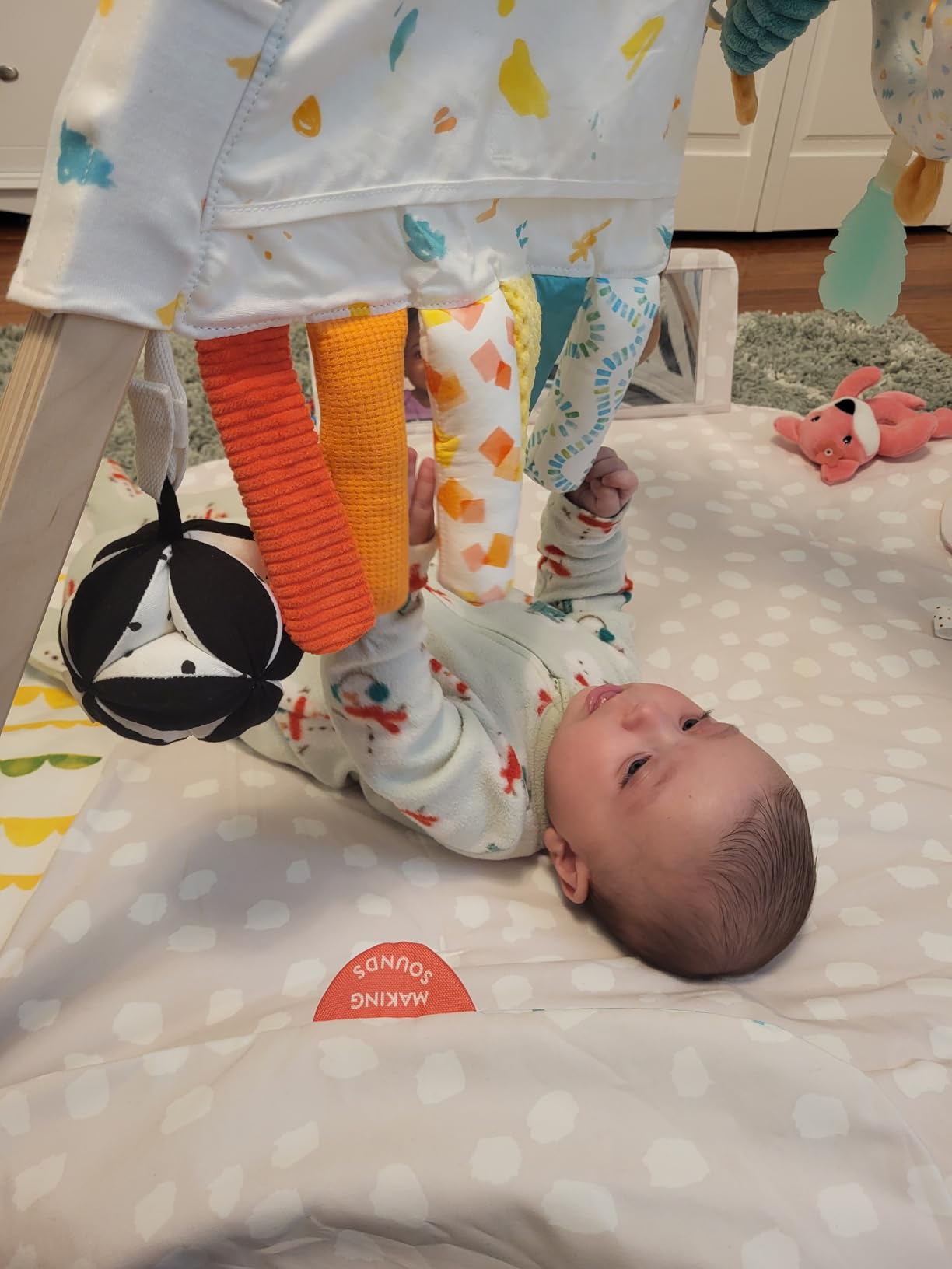 LOVEVERY | The Sensory Strands | The Perfect Play Gym Add On, Sensory Montessori, Infant Learning Sensory Baby Toys for Newborn, Ages 0-12 months customer photo 2