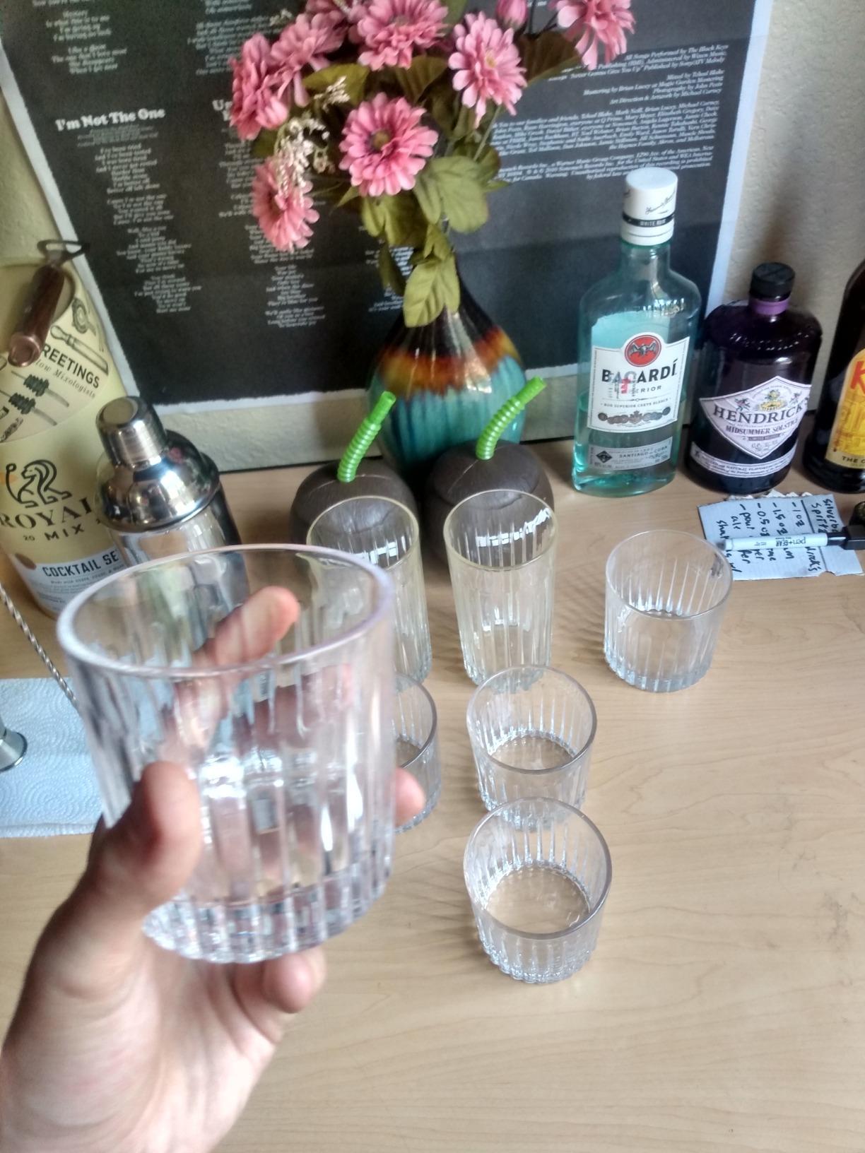 GLASKEY Whiskey Glasses Set of 4, Rock Glasses, 11 oz Lead-Free Crystal Bourbon Glass, Old Fashioned Glass for Bourbon, Cognac, Irish Whisky, Personalised Whisky Glass Gift Set for Men, Dad, Brother customer photo 2