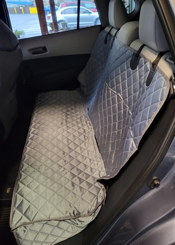 PETICON Waterproof Scratchproof Pet Bench Seat Covers for Cars, SUVs, Nonslip Durable Back Seat Cover for Dogs, 600D Oxford Fabric, Machine Washable customer photo 2