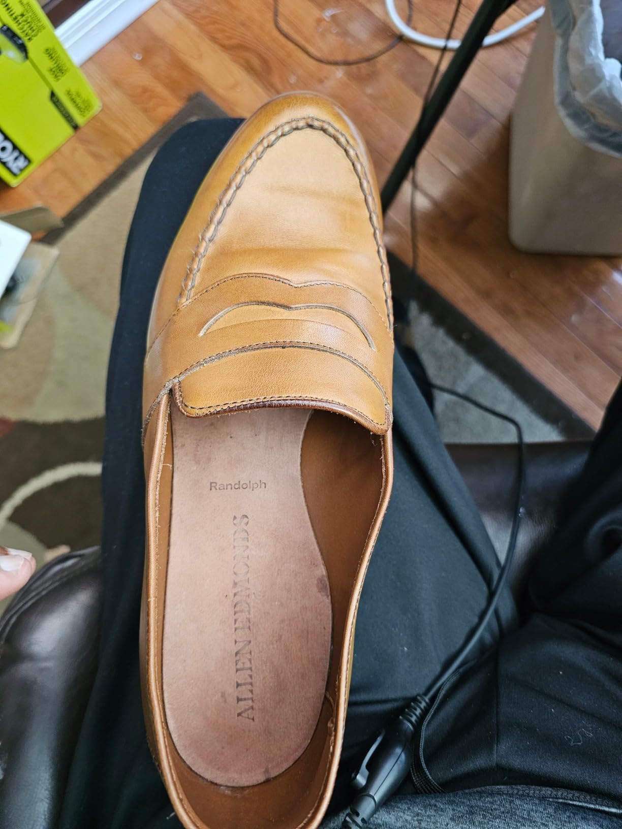 Allen Edmonds Men's Randolph Penny Loafer Dress Shoe customer photo 1