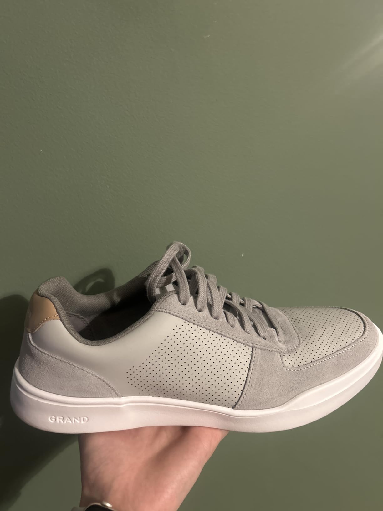 Cole Haan Men's Grand Crosscourt Perforated Sneaker customer photo 1