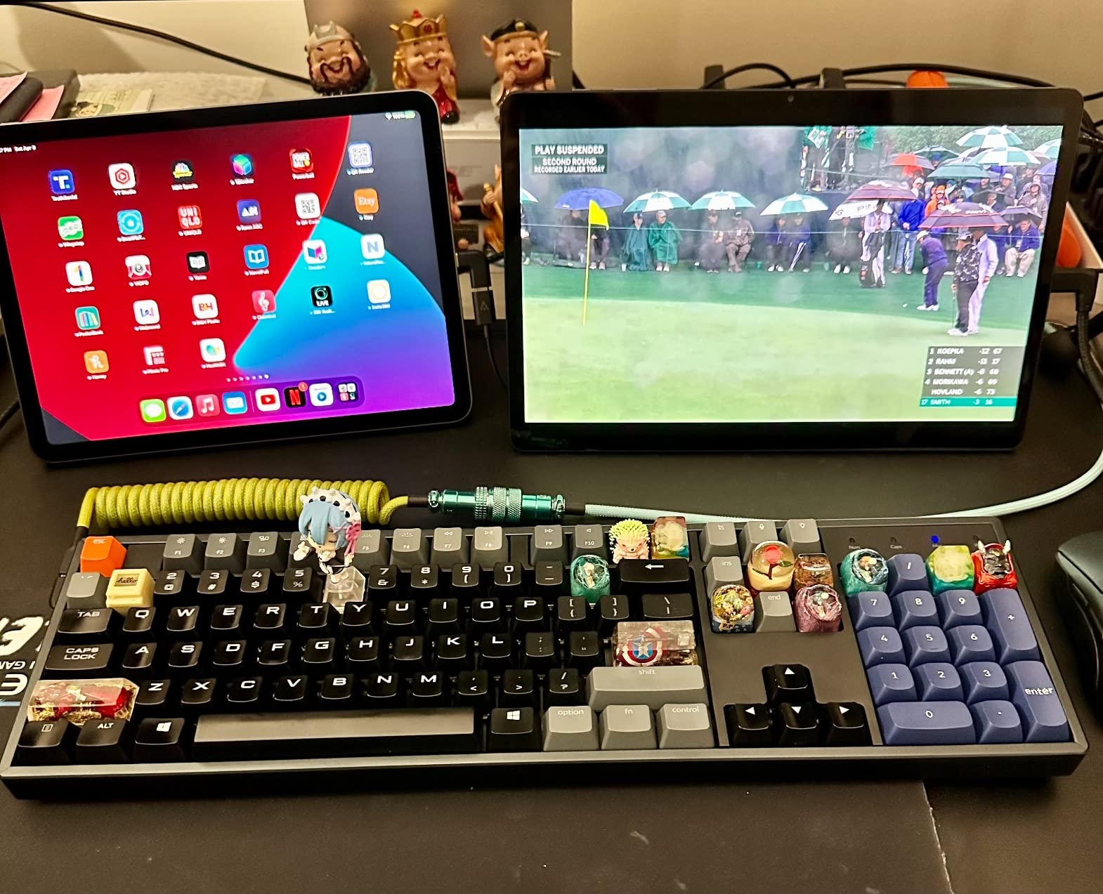 Keychron K10 Full Size 104 Keys Bluetooth Wireless/USB Wired Mechanical Gaming Keyboard with Keychron Super Brown Switch/RGB Backlight/Multitasking Computer Keyboard for Windows/Mac, Aluminum Frame customer photo 2