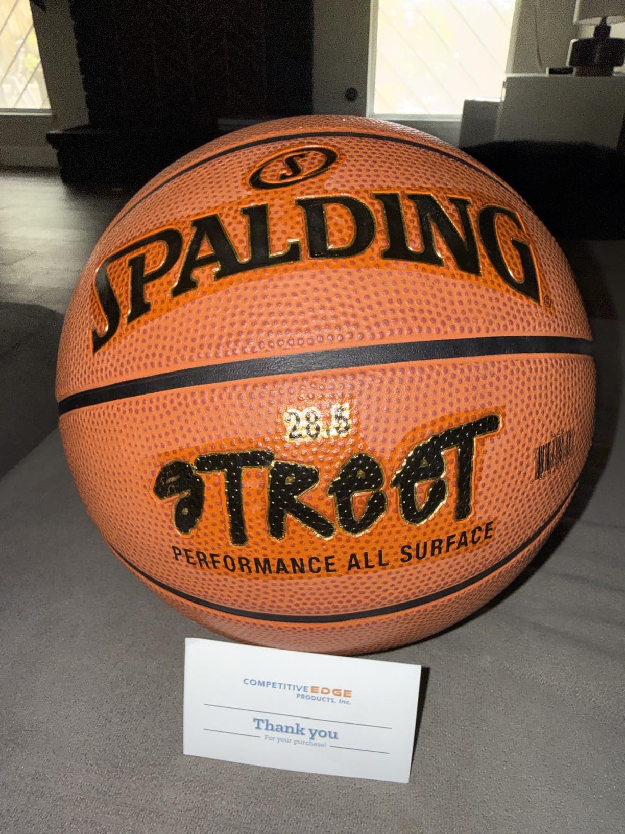 Spalding Outdoor Rubber Basketballs | Performance Rubber Cover Designed for Outdoor Play customer photo 1