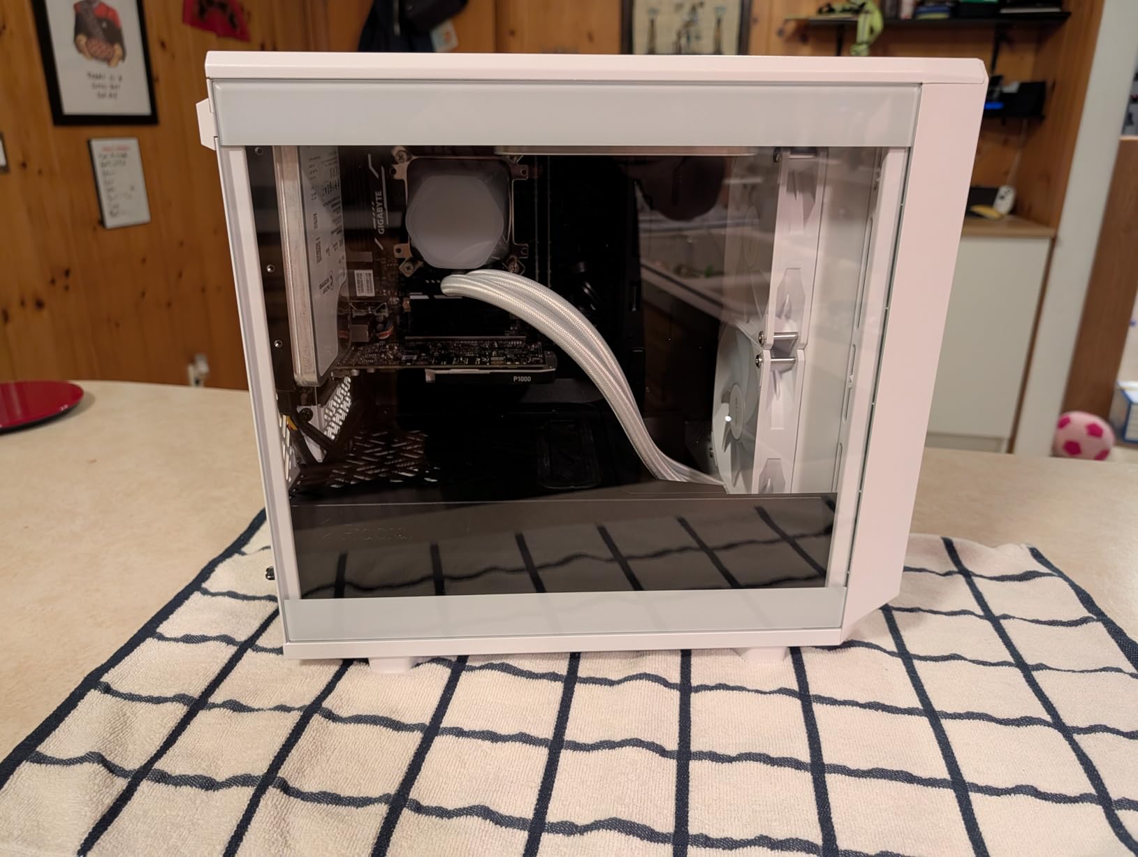 Cooler Master Elite Liquid 240 CPU AIO Cooler - 240mm Radiator, 2X ARGB PWM Fans, Dual-Chamber Pump Design, Ultra-Quiet High-Performance Cooling, AMD AM5/AM4 & Intel LGA 1851/1700, Black customer photo 1