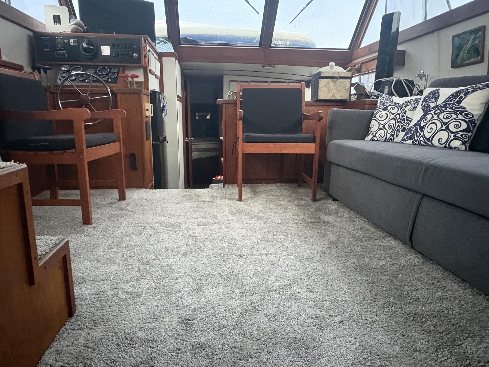 Peak Performance Peel and Stick Carpet Tiles with Attached Cushion, Easy DIY Install, Soft Residential Carpet, Seamless Appearance (Everest, 10 Tiles - 22.5 Square Feet) customer photo 1