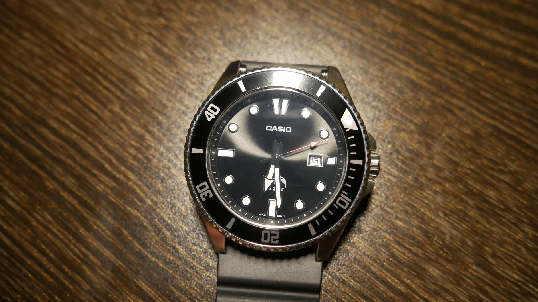 Casio MDV106 Series Unisex Analog Dive Watch | 200M WR | Stainless Steel Case | Resin Band | Date Display customer photo 1