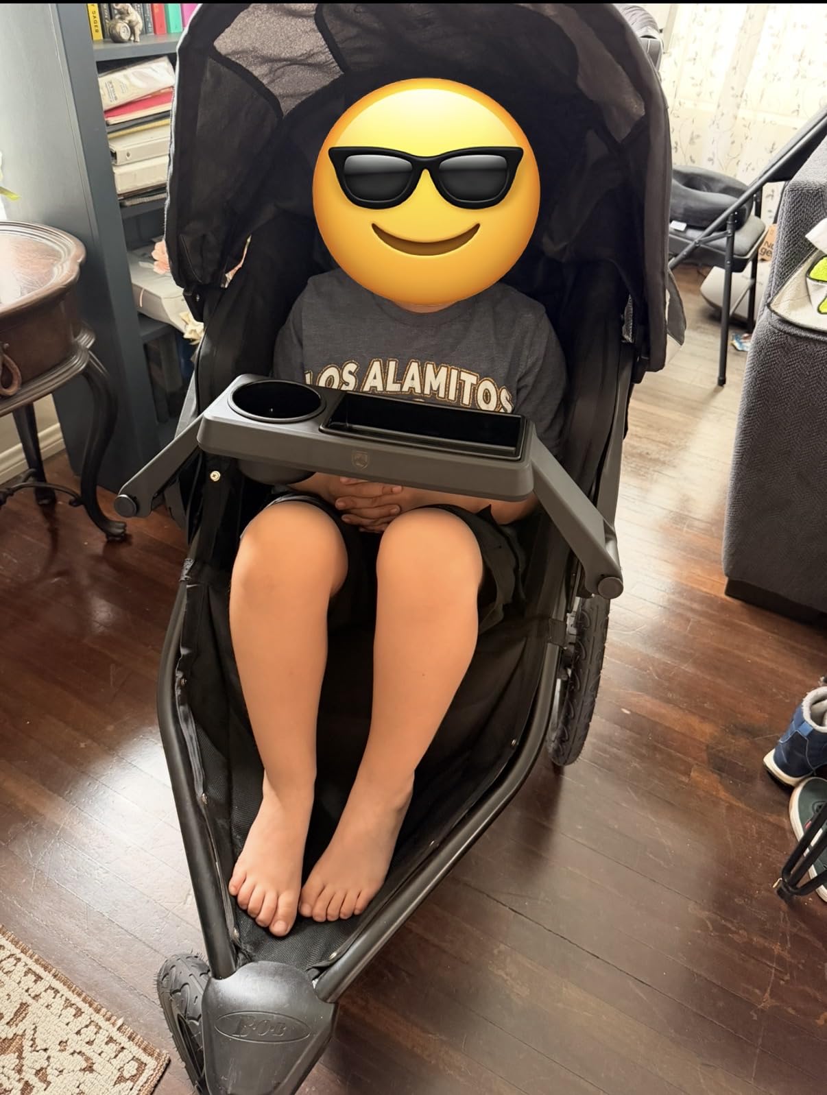 BOB Gear Deluxe Snack Tray for Single Jogging Strollers customer photo 1
