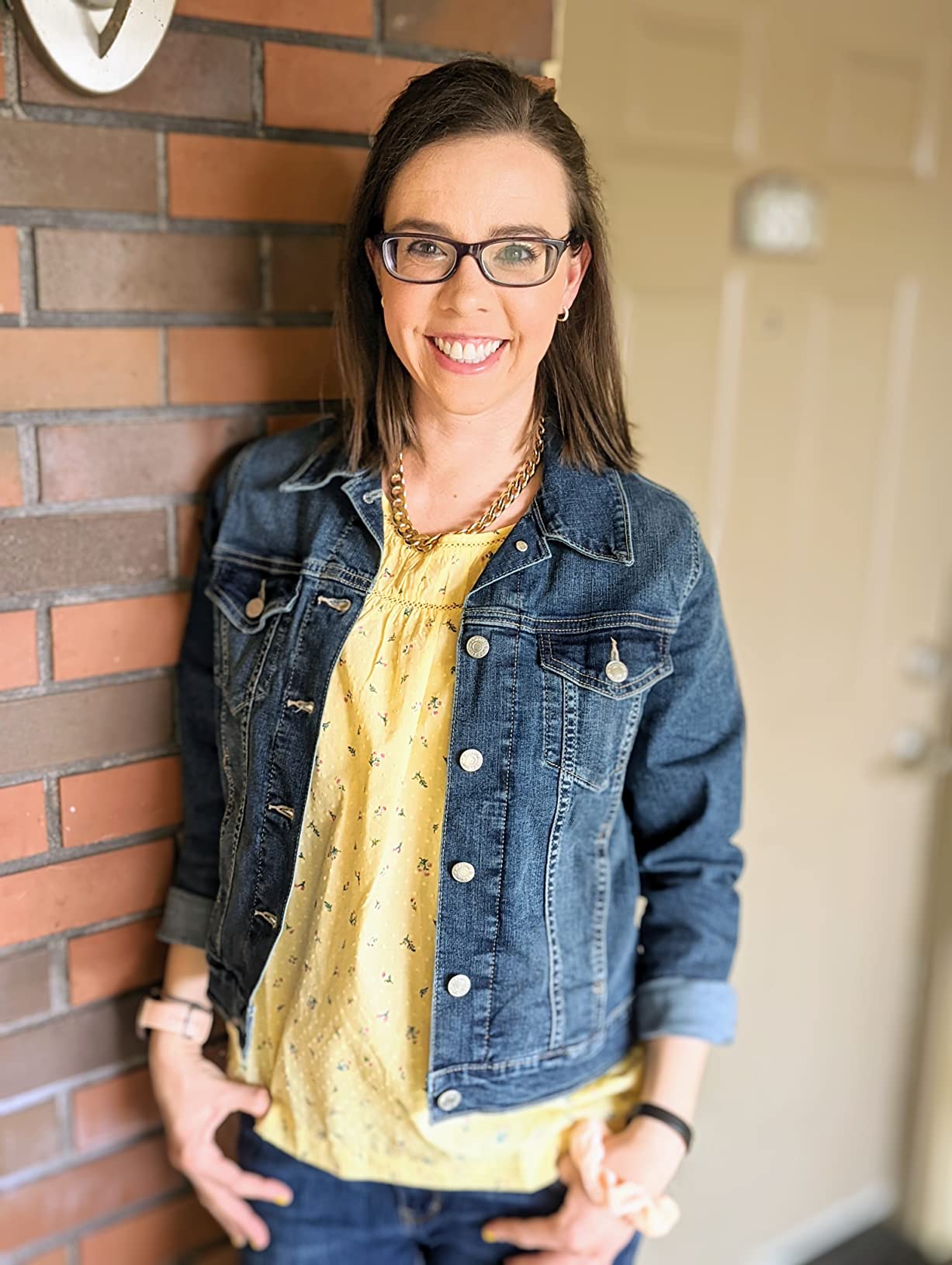 Levi Strauss Signature Gold Women's Original Trucker Jacket Stretch Denim (Standard and Plus) customer photo 1