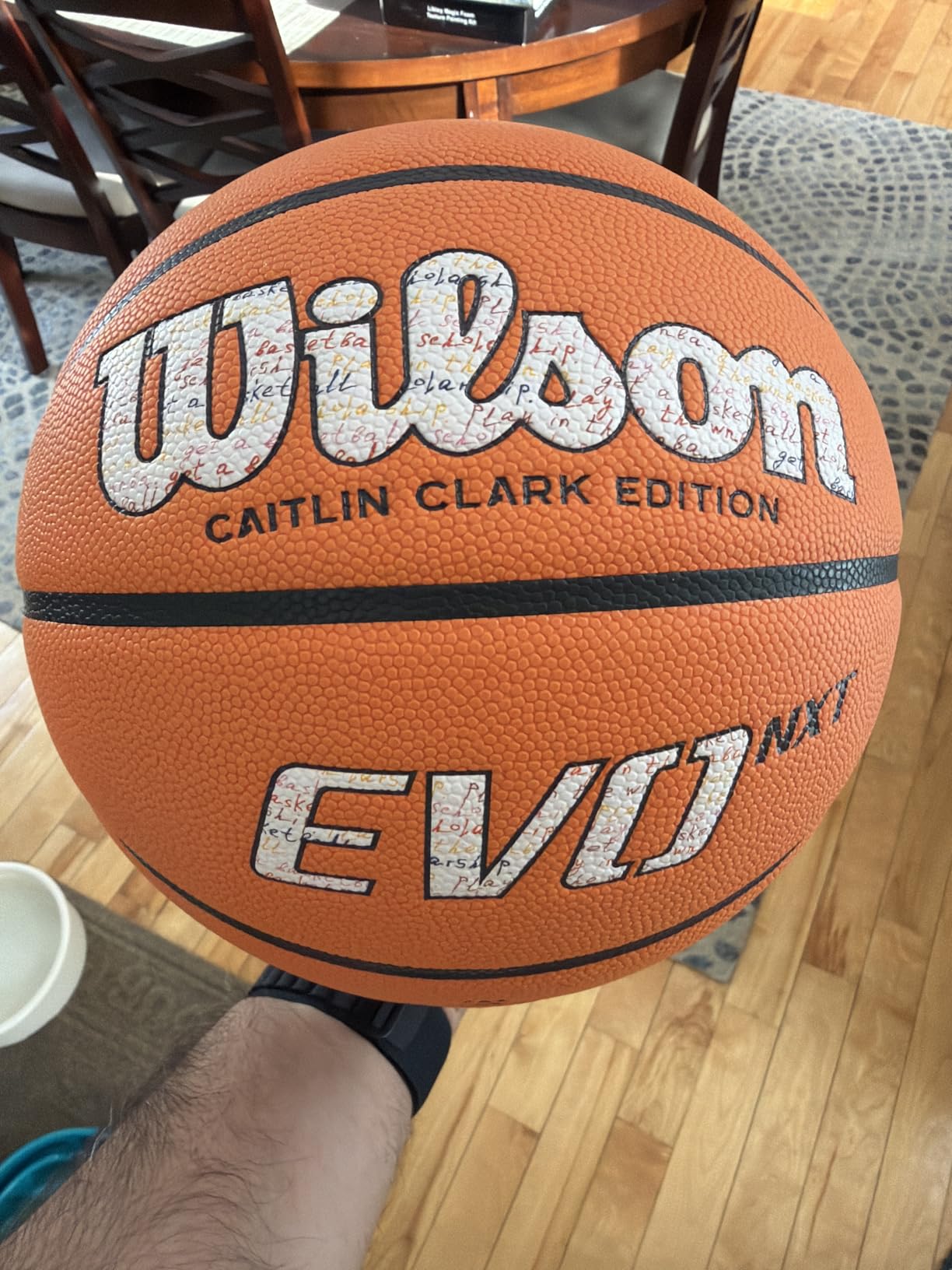 WILSON NCAA Evo NXT Official Indoor Game Basketballs - Sizes 6 and 7 customer photo 1