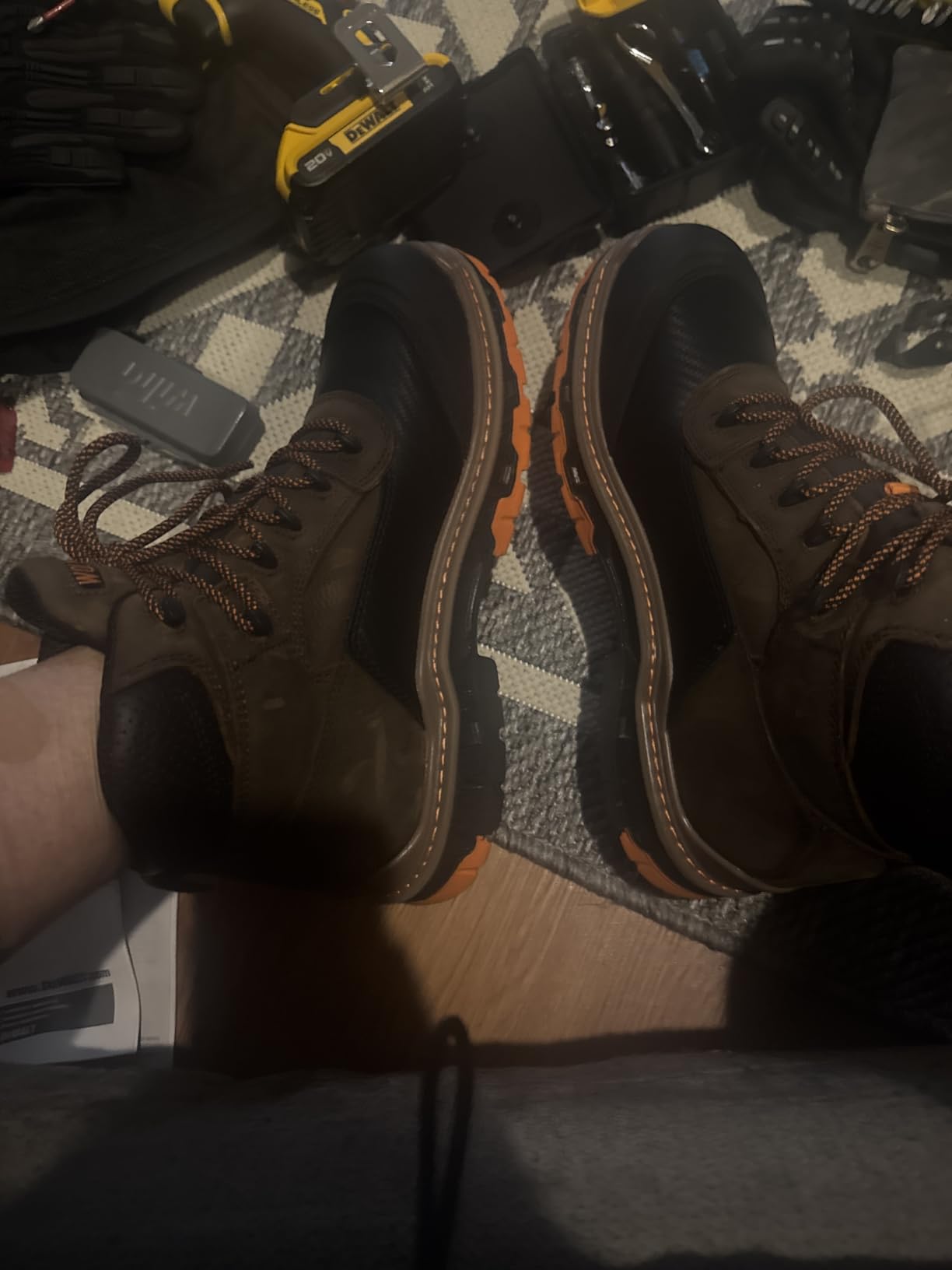 Wolverine Men's Overpass Composite Toe Waterproof Work Boots (CarbonMAX 6