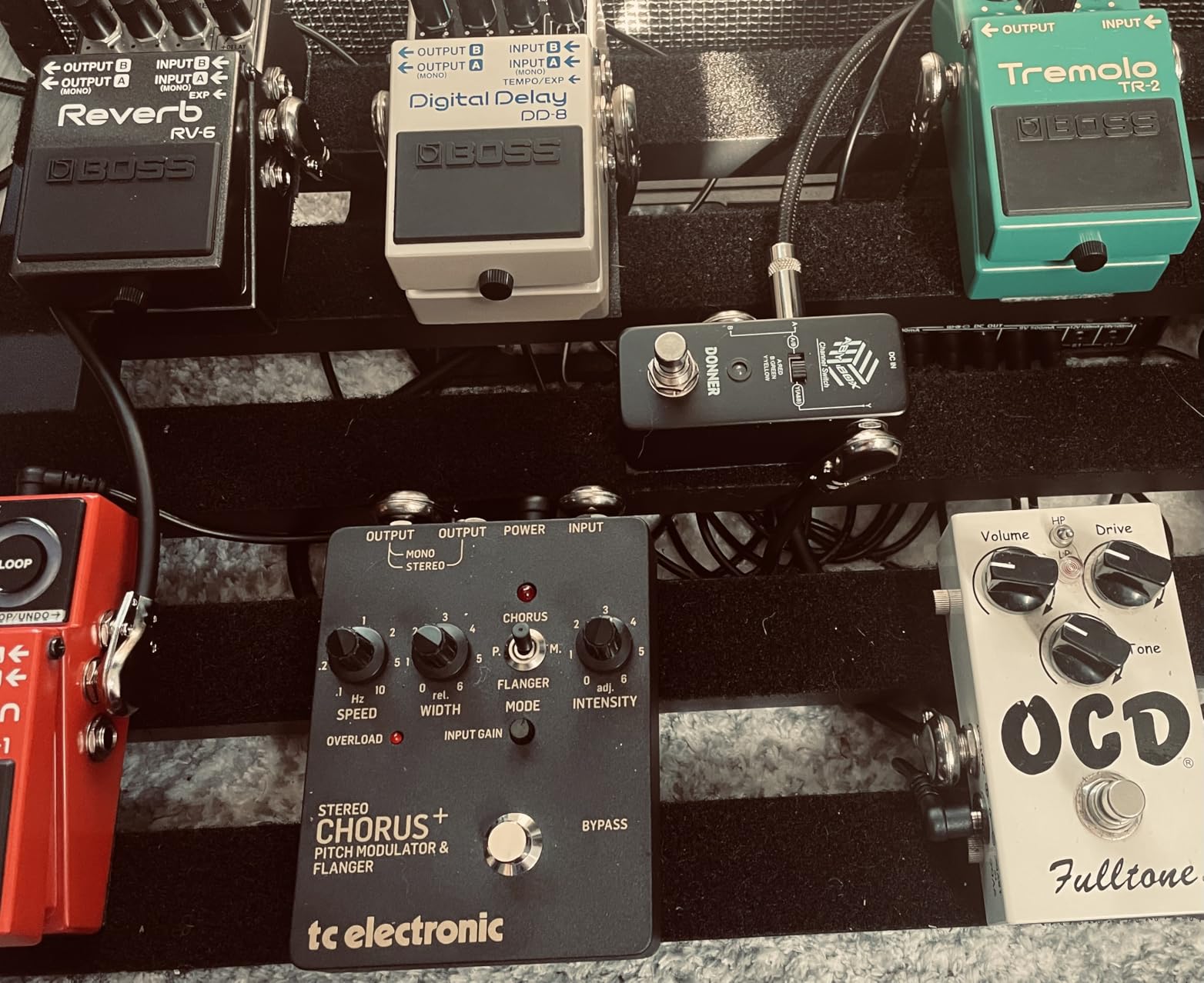 TC Electronic Stereo Chorus Flanger Pedal SCF GOLD customer photo 1