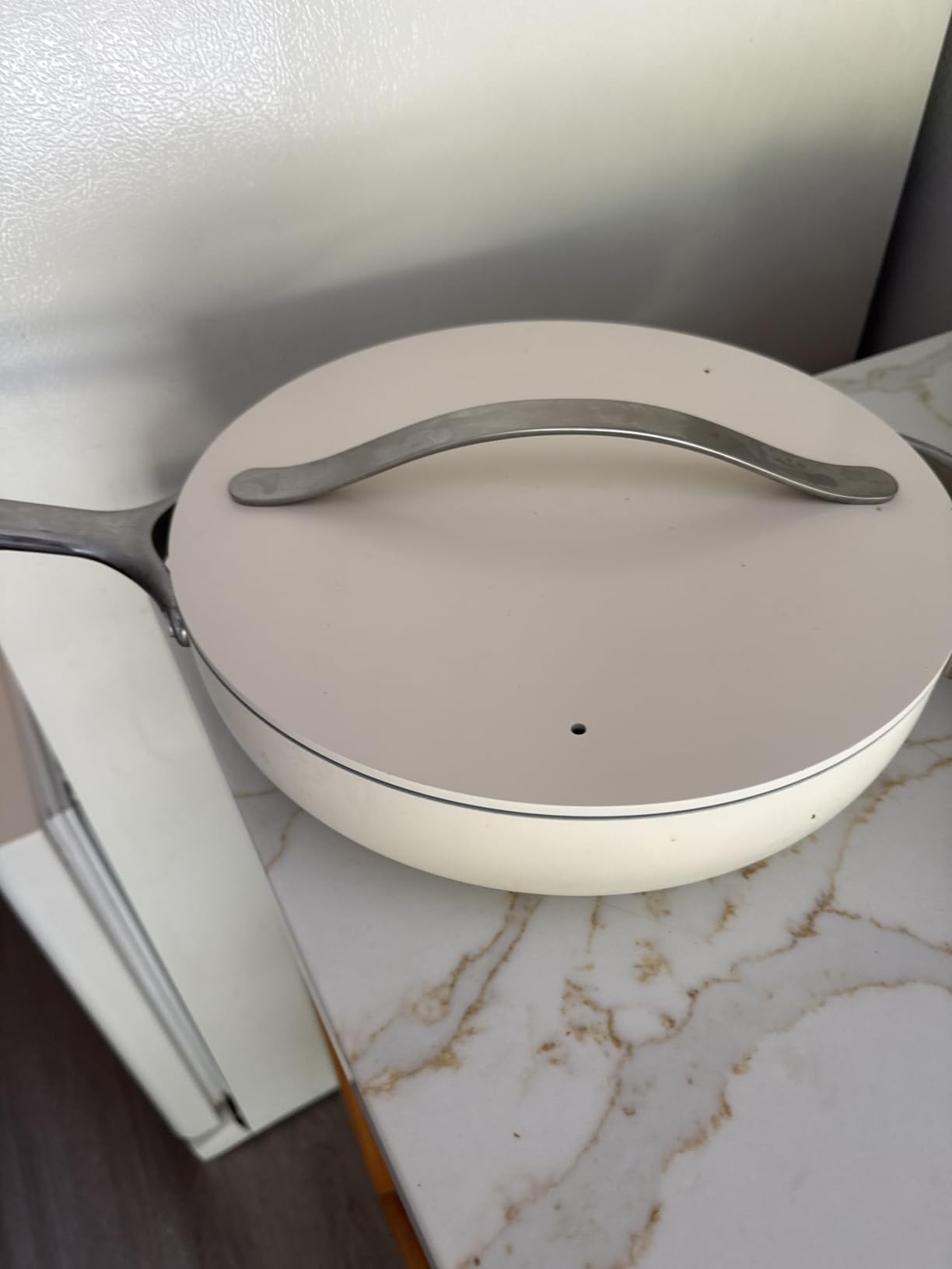Caraway Nonstick Ceramic Sauté Pan with Lid (4.5 qt, 12