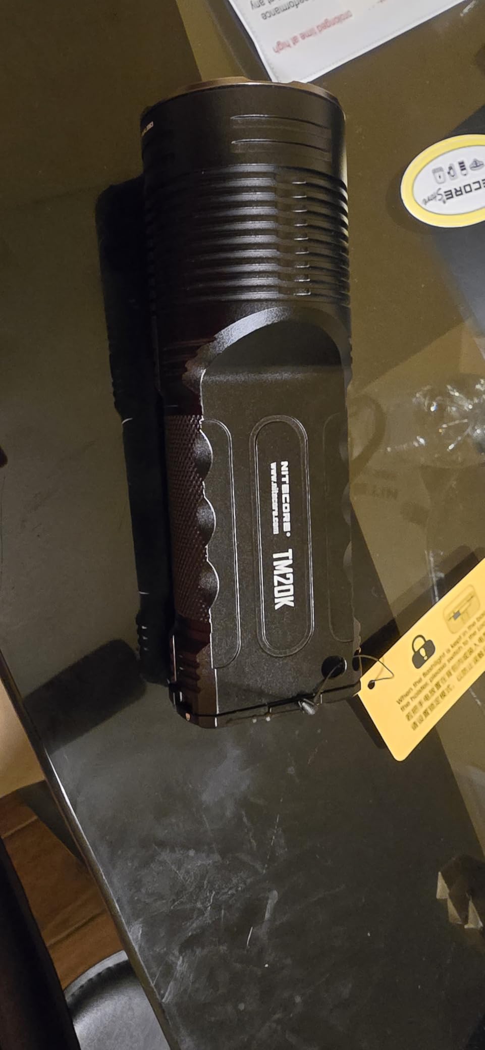 Nitecore TM20K 20,000 Lumen USB-C Rechargeable LED Flashlight customer photo 2