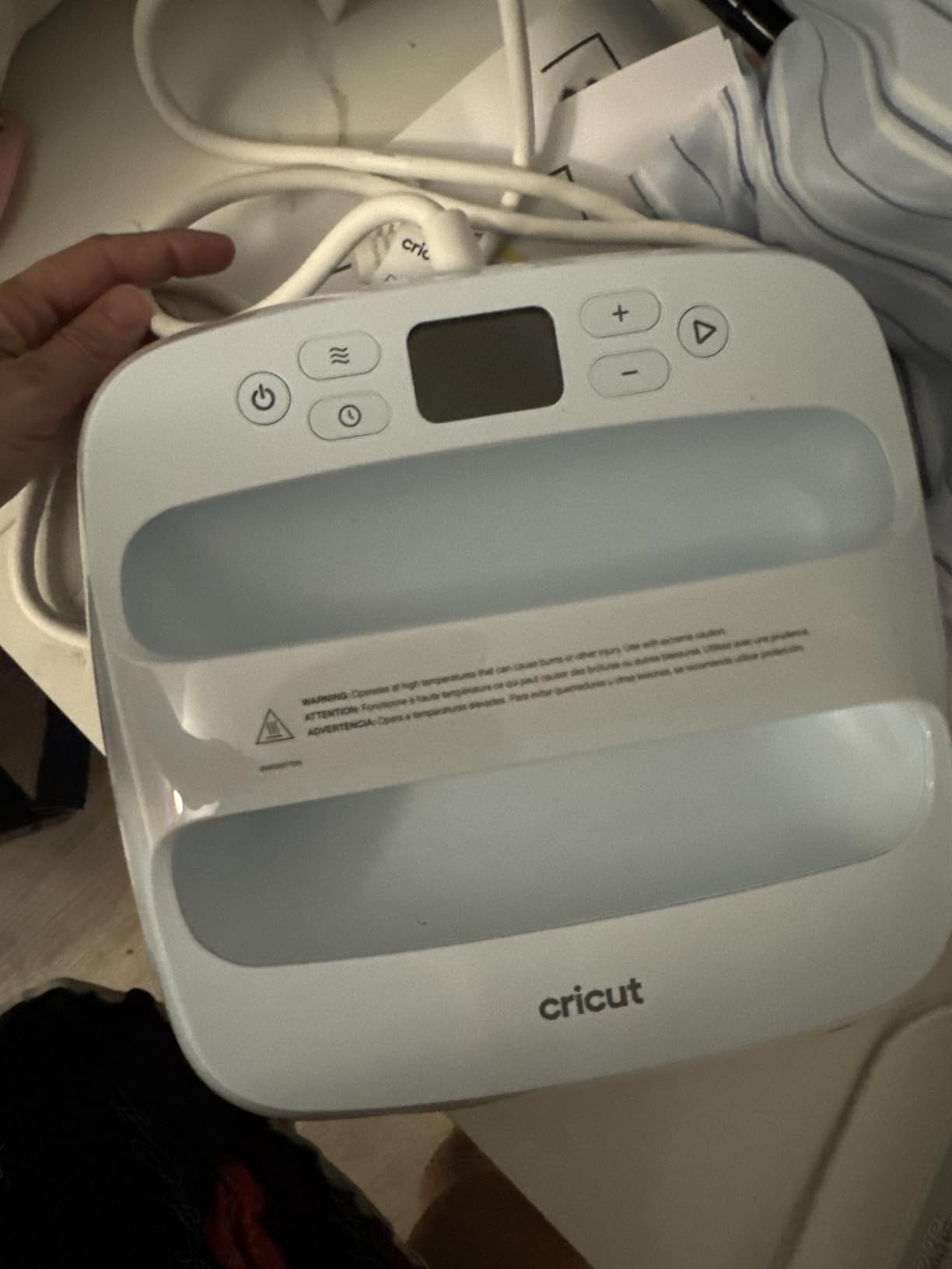 Cricut EasyPress 3 - 9 in x 9 in Heat Press customer photo 2