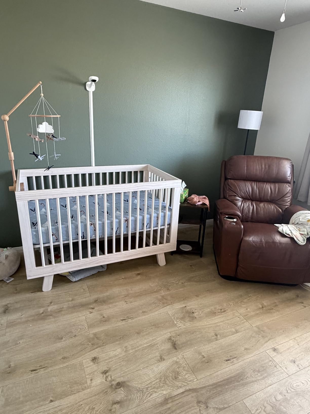 Nanit Baby Video Monitor Wall Mount Accessory - Crib & Camera Mount | Space-saving, camera sold separately customer photo 1