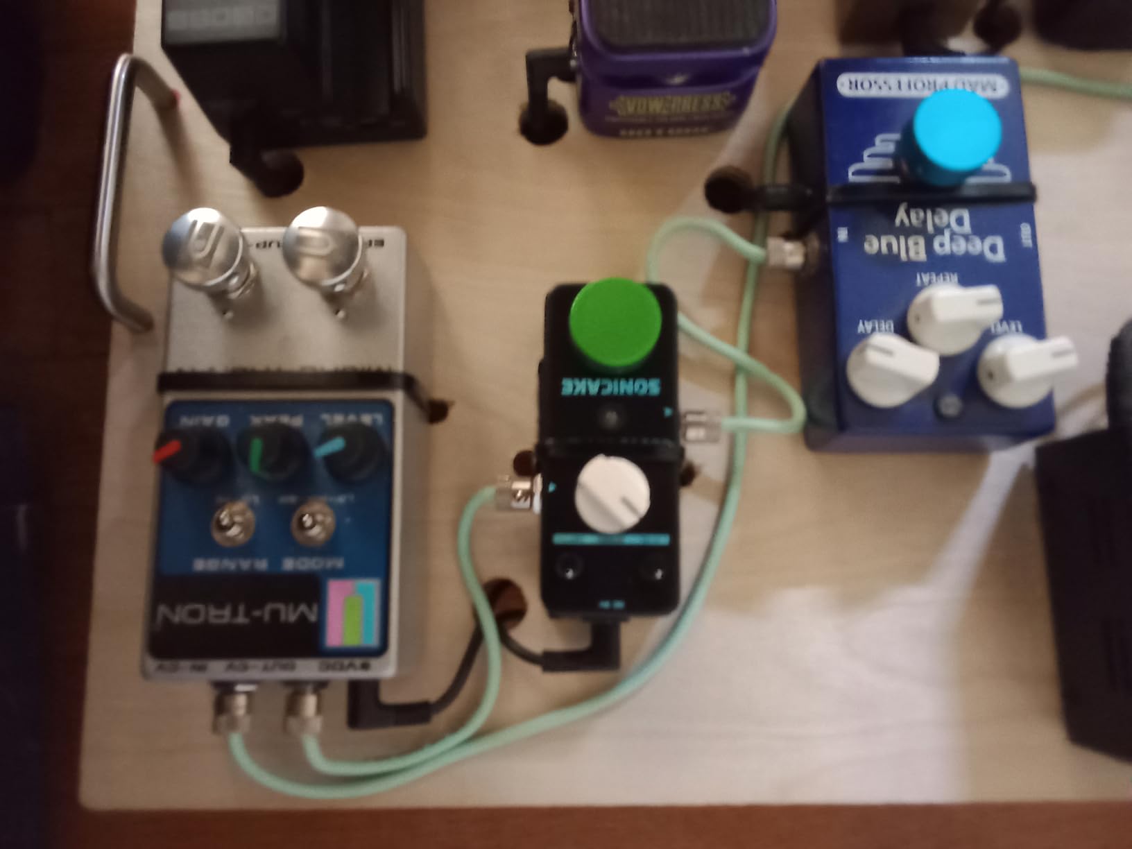 SONICAKE Octave Guitar Pedal, Analog Classic Lower Octave Guitar Effects Pedal for Guitar & Bass, True Bypass - Octaver customer photo 1