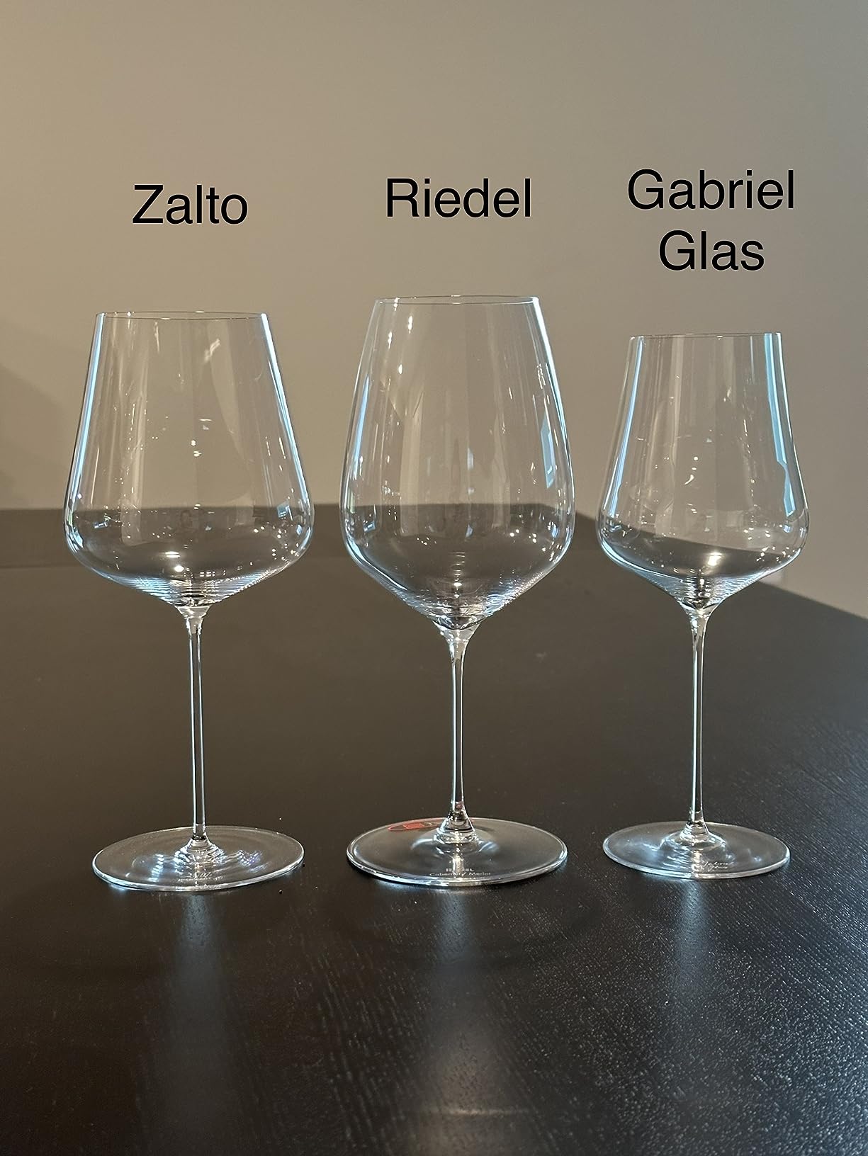 Riedel Veloce Tasting Set, Wine Glasses, 4 Pack - Cabernet, Pinot Noir, Sauvignon Blanc, Chardonnay customer photo 1