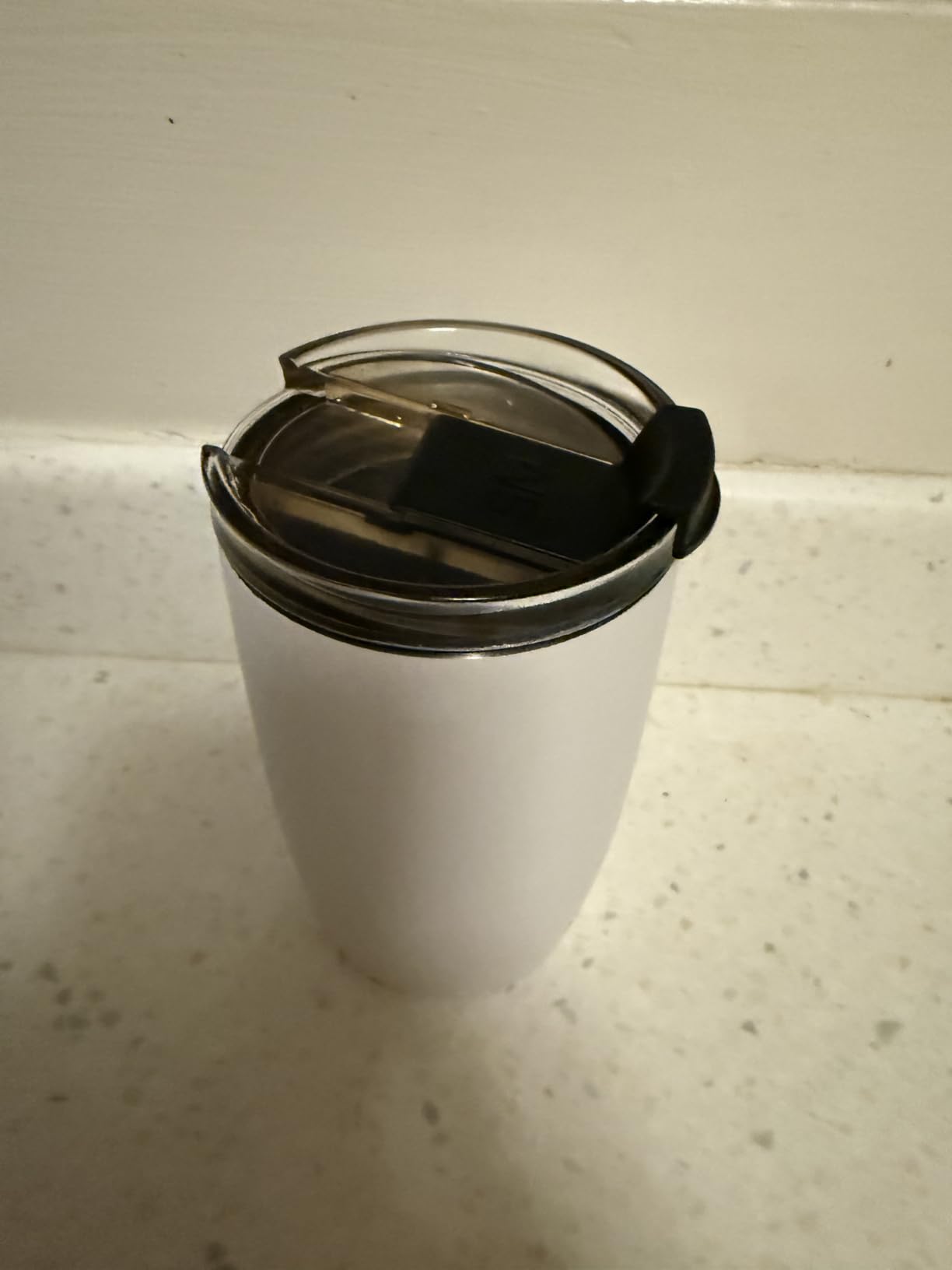Simple Modern Voyager Tumbler with Flip Lid | Travel Coffee Mug | Insulated Stainless Steel Cold Brew Iced or Hot Coffee Cup | Gifts for Women Men Her Him | 16oz, Almond Birch customer photo 1