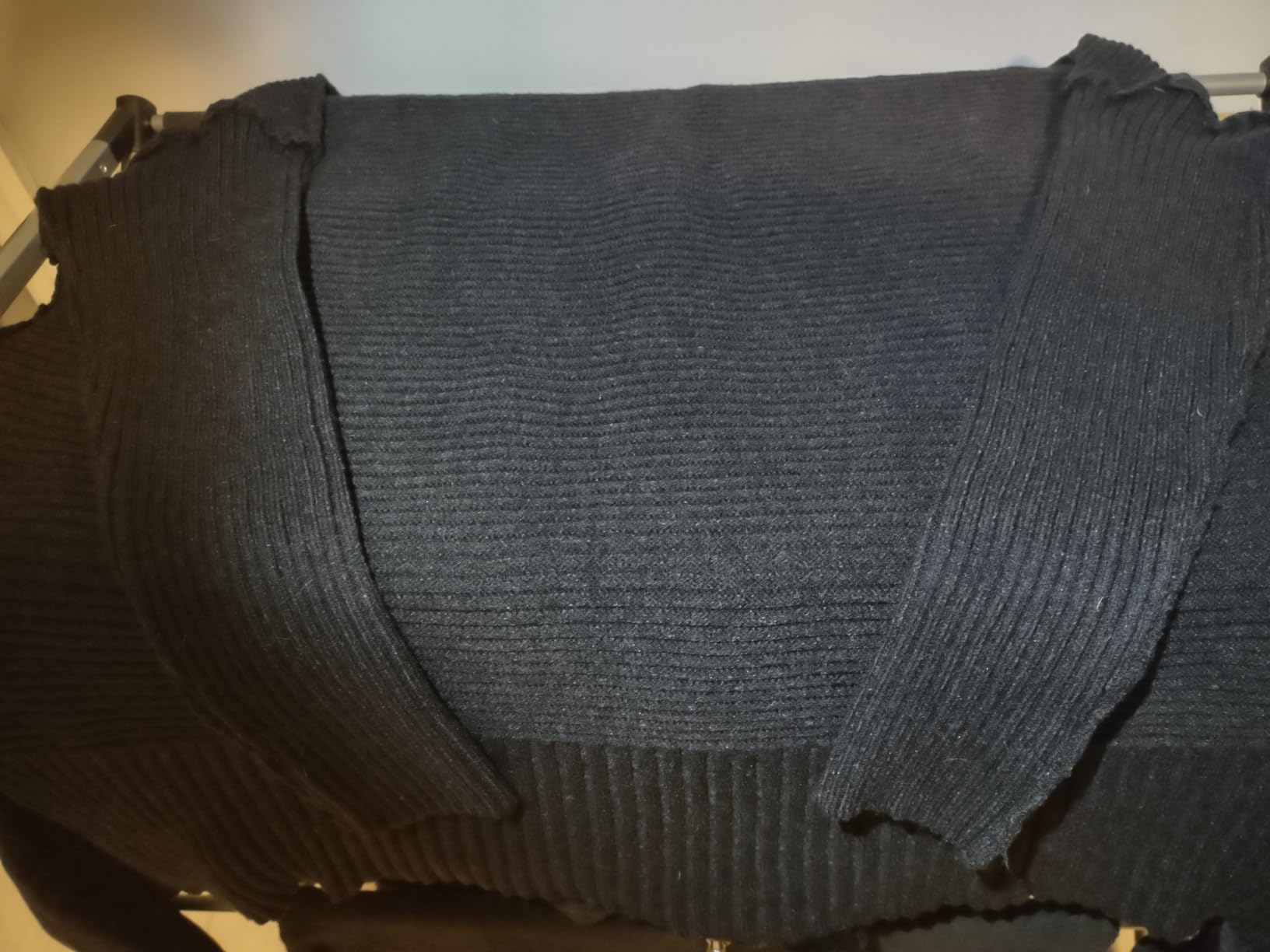 Women's Oversized Turtleneck Sweaters Fall Batwing Sleeve Ribbed Tunic Sweater customer photo 2