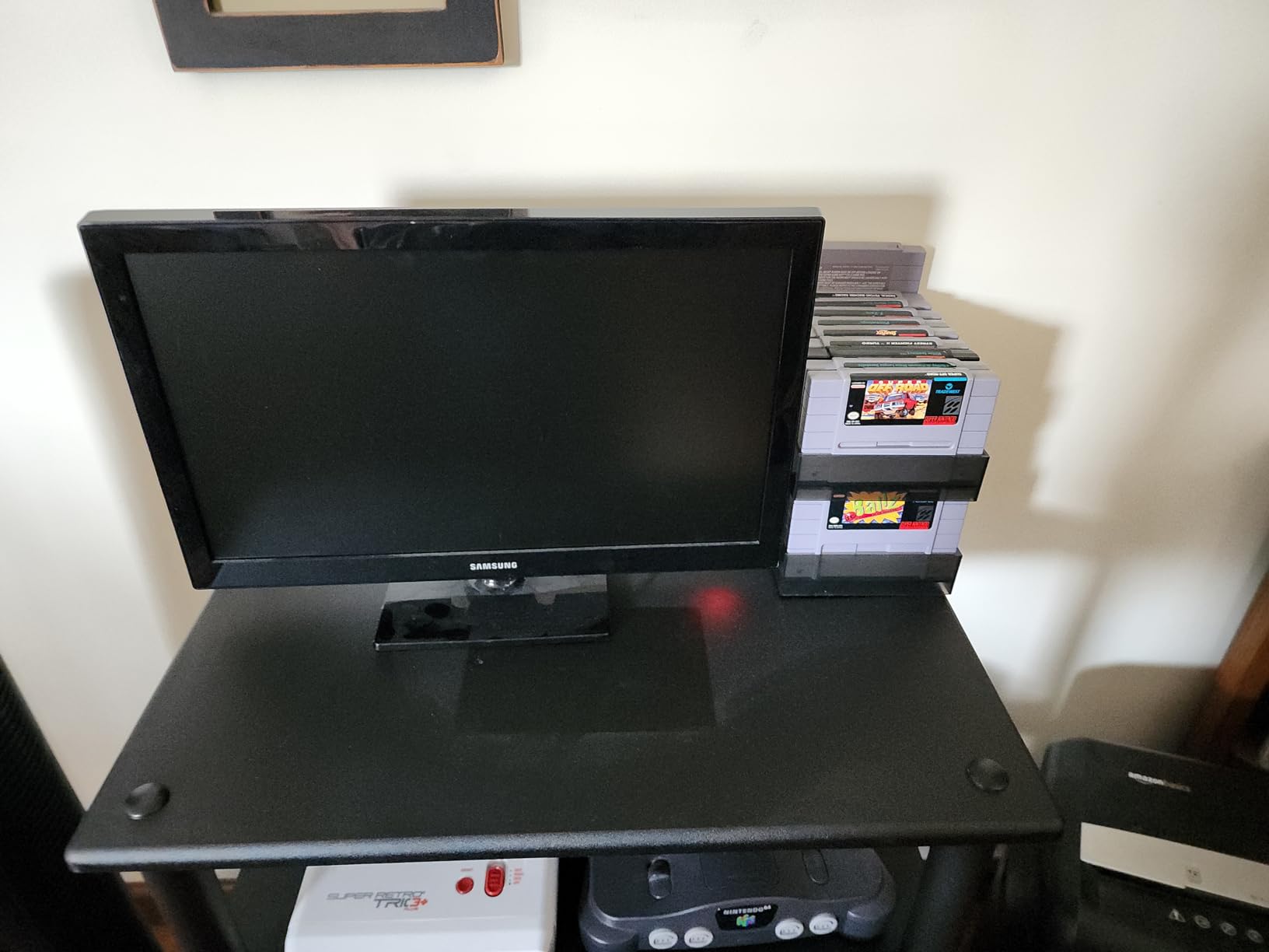 Hyperkin 10-Cartridge Storage Stand Compatible with SNES [2 Pack] | Game Organizer for Super Nintendo Entertainment System, Cartridge Holder customer photo 2
