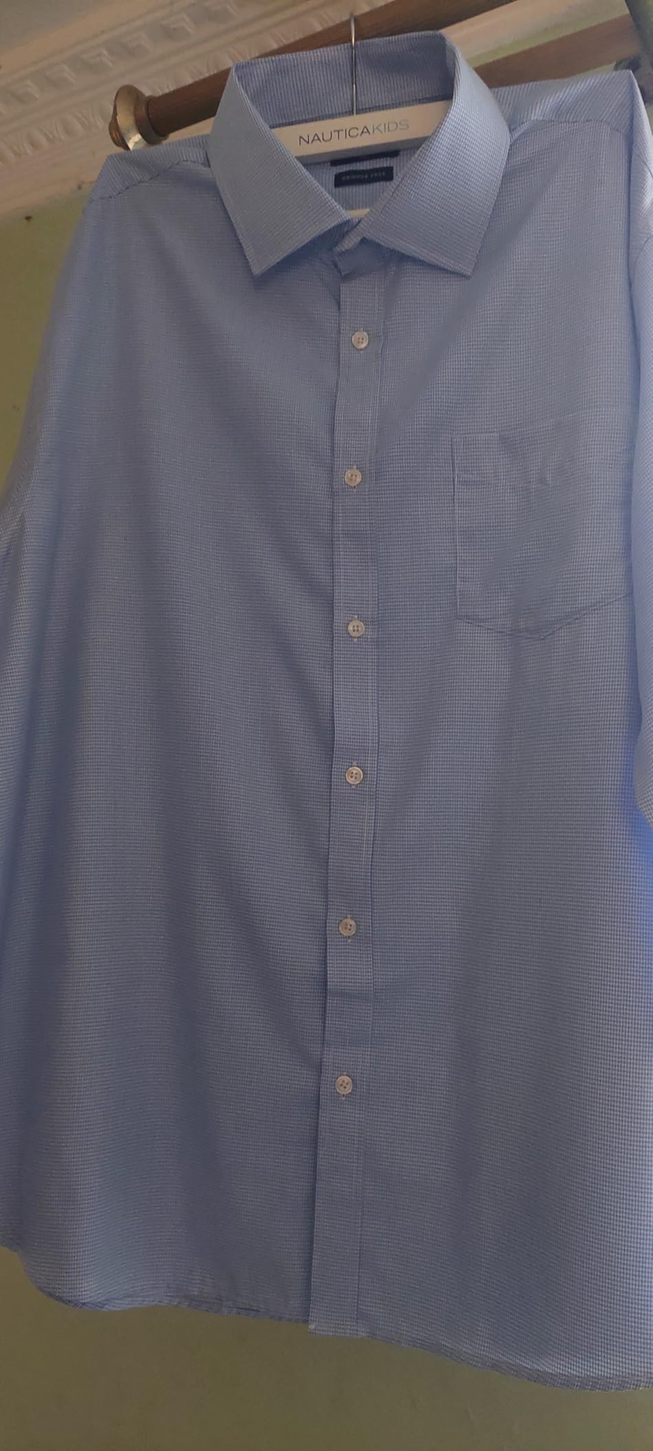 Year In Year Out Wrinkle Free Dress Shirt for Men Regular Fit Long Sleeve Wrinkle Resistant Shirt customer photo 1