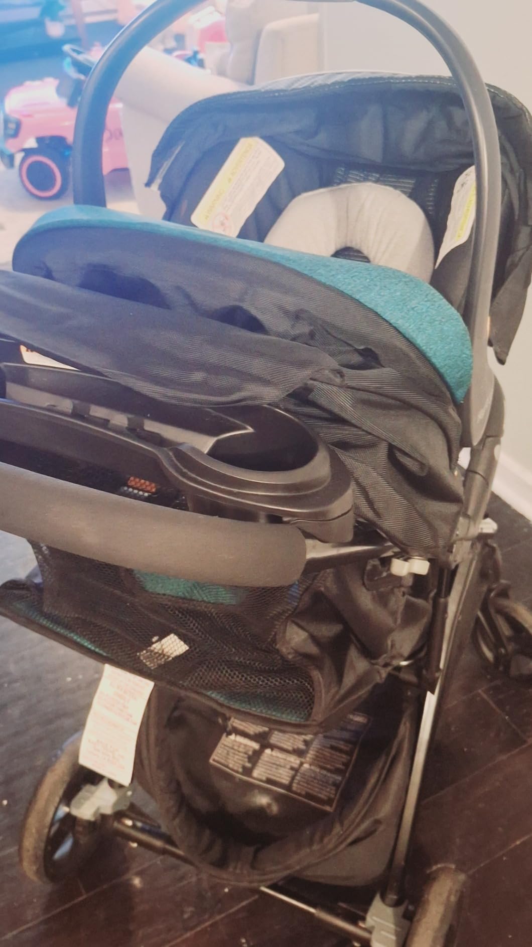 Baby Trend Tango 3 All-Terrain Stroller Travel System with EZ-Lift Plus Infant Car Seat, Ultra Grey customer photo 2