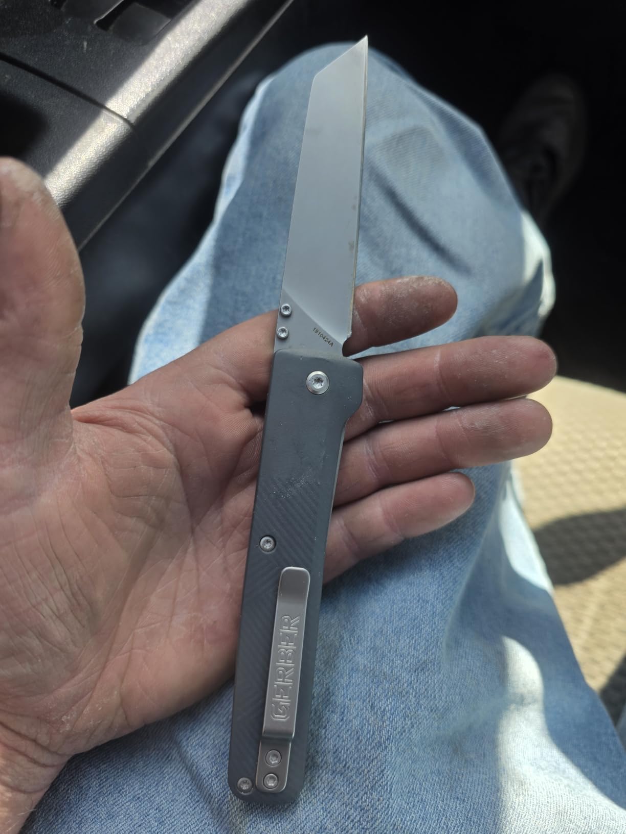 Gerber Gear Pledge Pocket Knife with Pocket Clip - 3.7