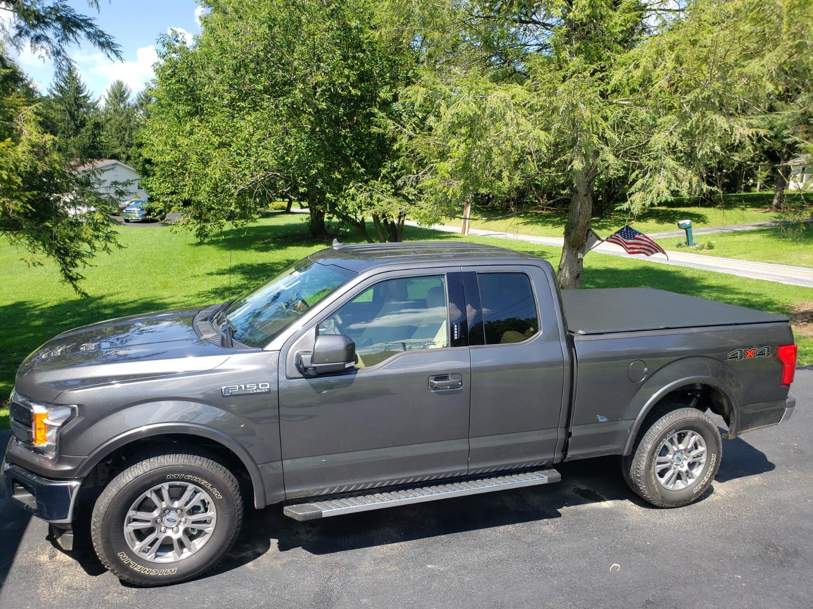 Extang Solid Fold ALX Hard Folding Truck Bed Tonneau Cover | 88475 | Fits 2015-2020 Ford F-150 5' 7
