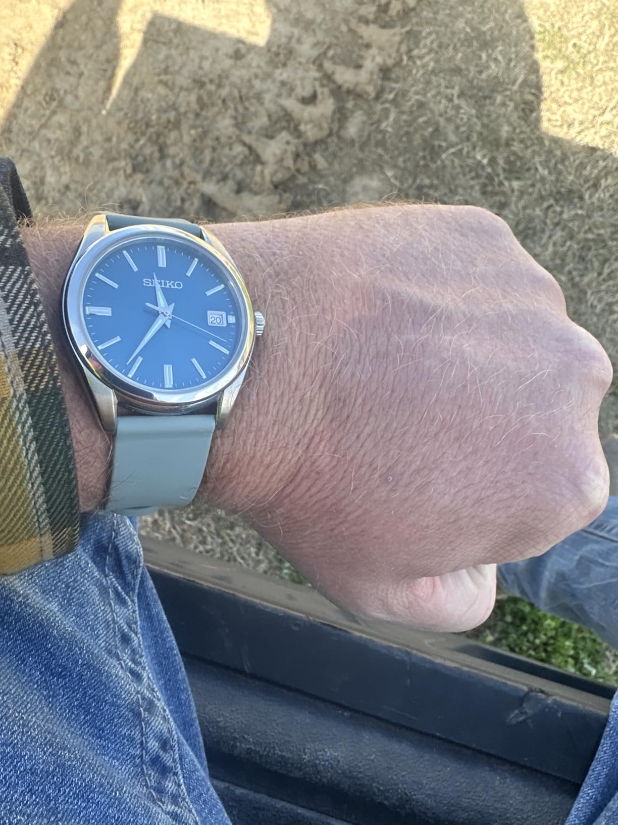 SEIKO Quartz Blue Dial Men's Watch SUR525P1 customer photo 1